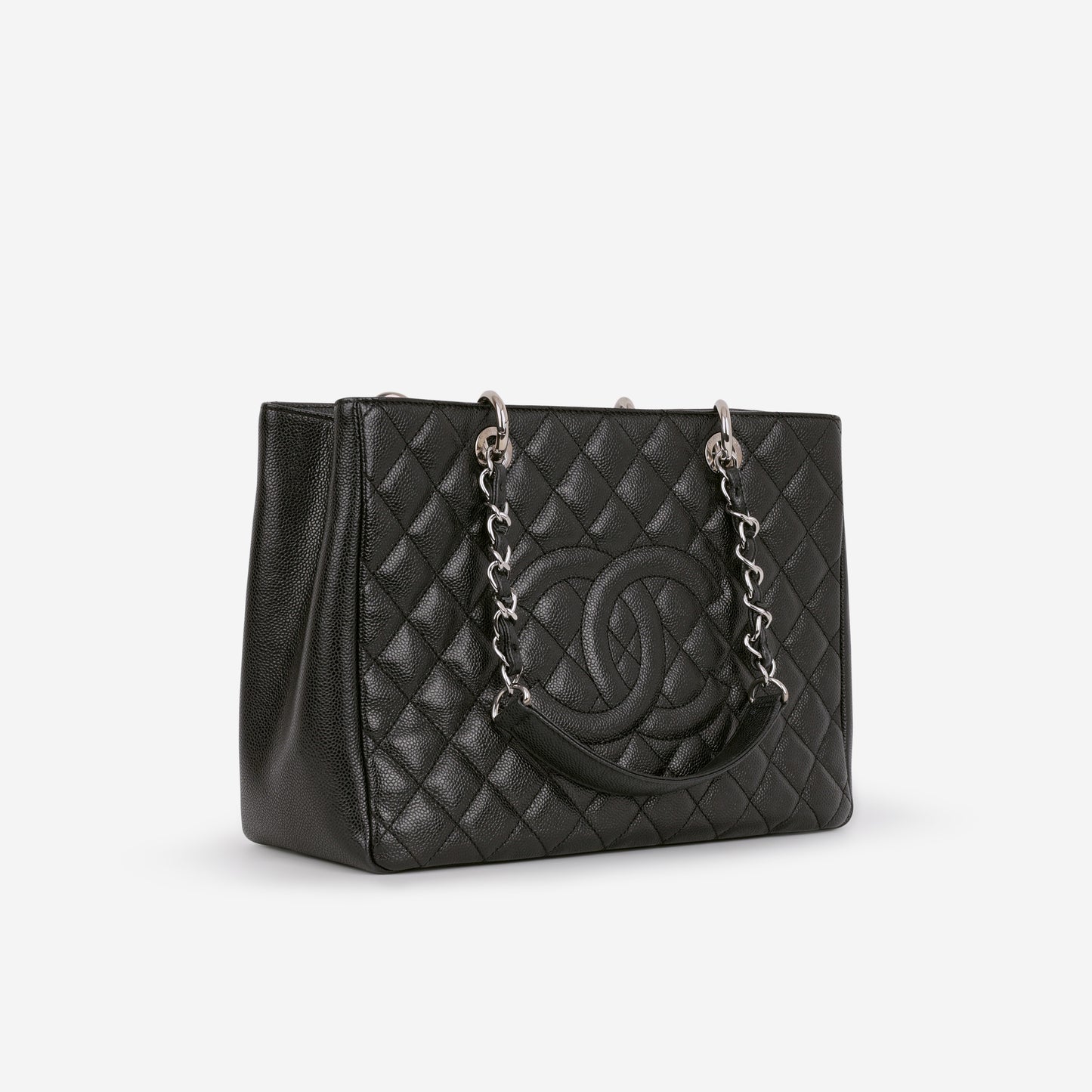 Chanel GST - Black Caviar | Silver Hardware