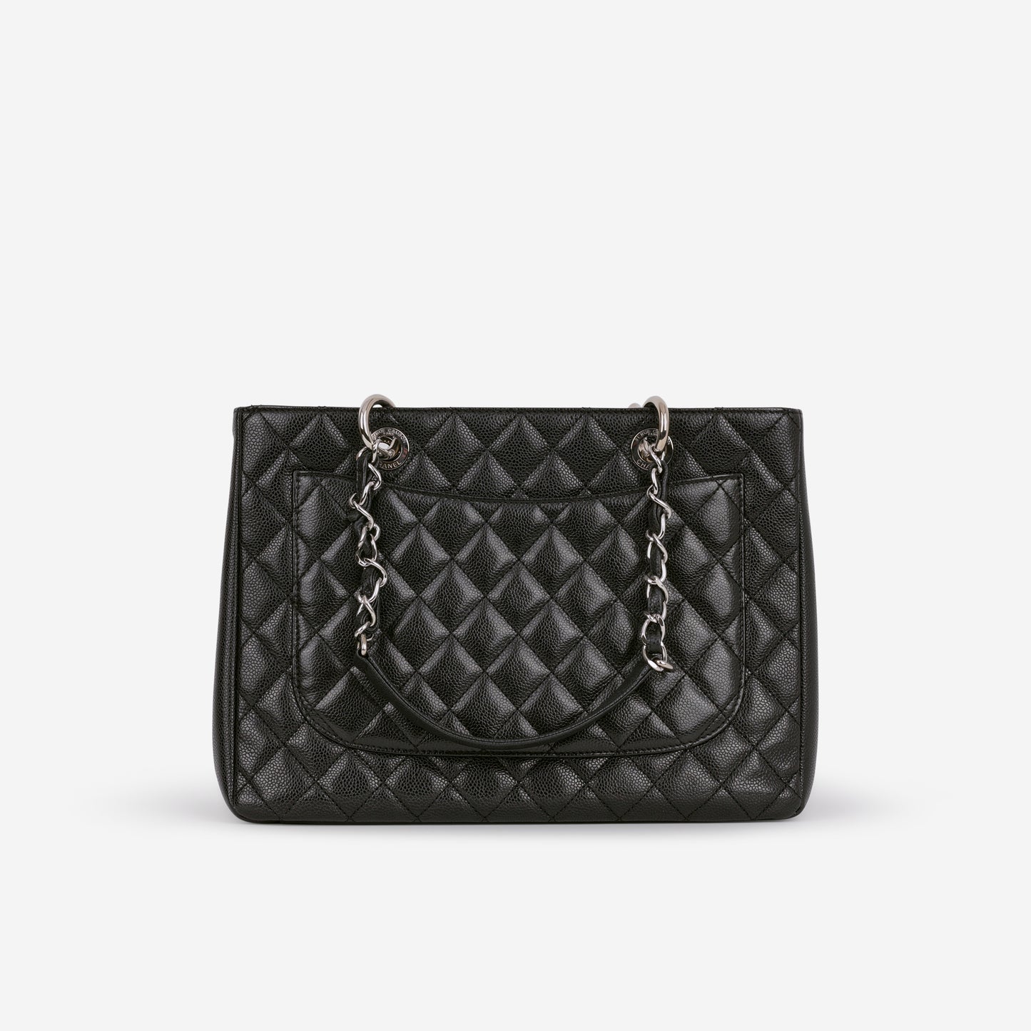 Chanel GST - Black Caviar | Silver Hardware