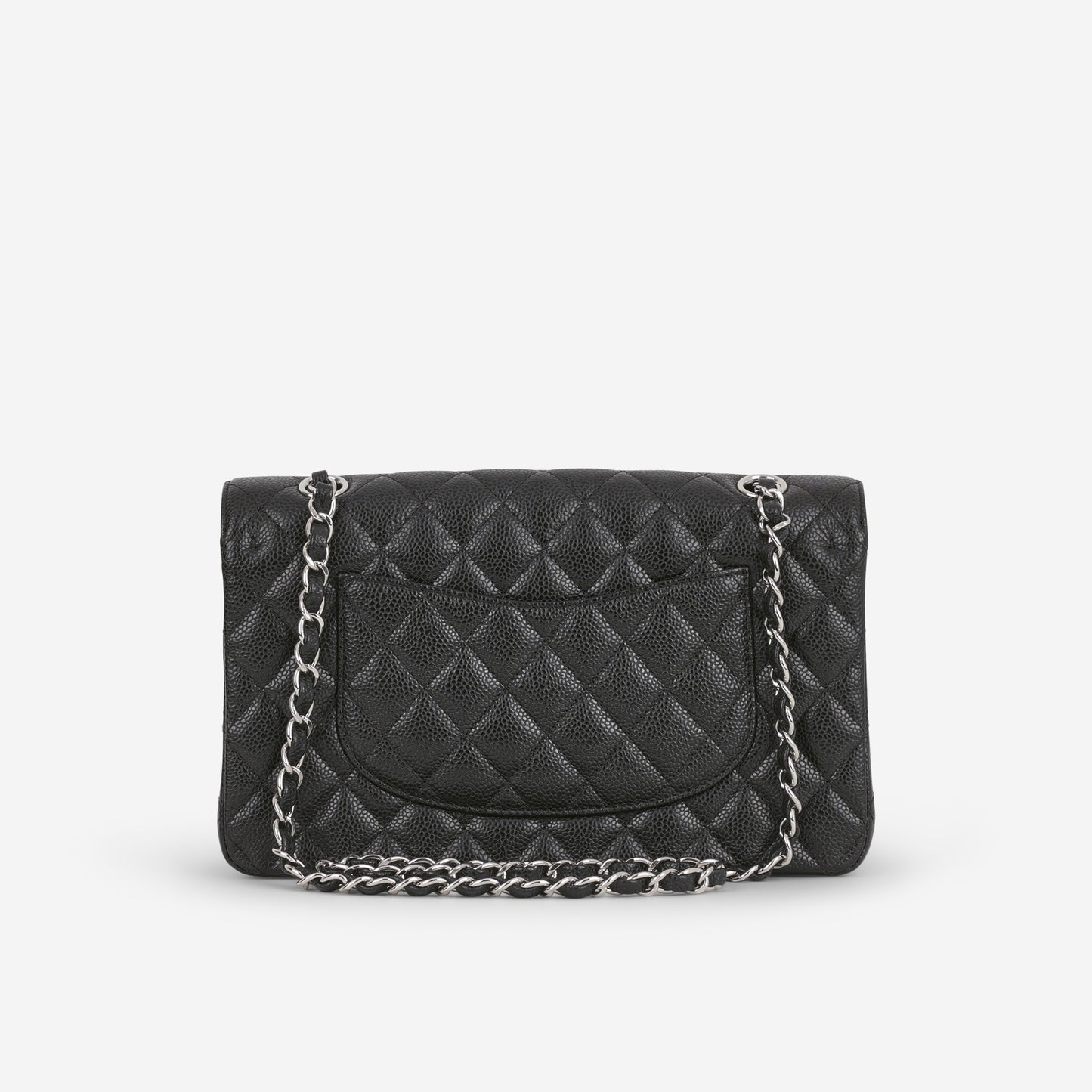 Chanel Medium Classic Flap - Black Caviar | Silver Hardware (2014)