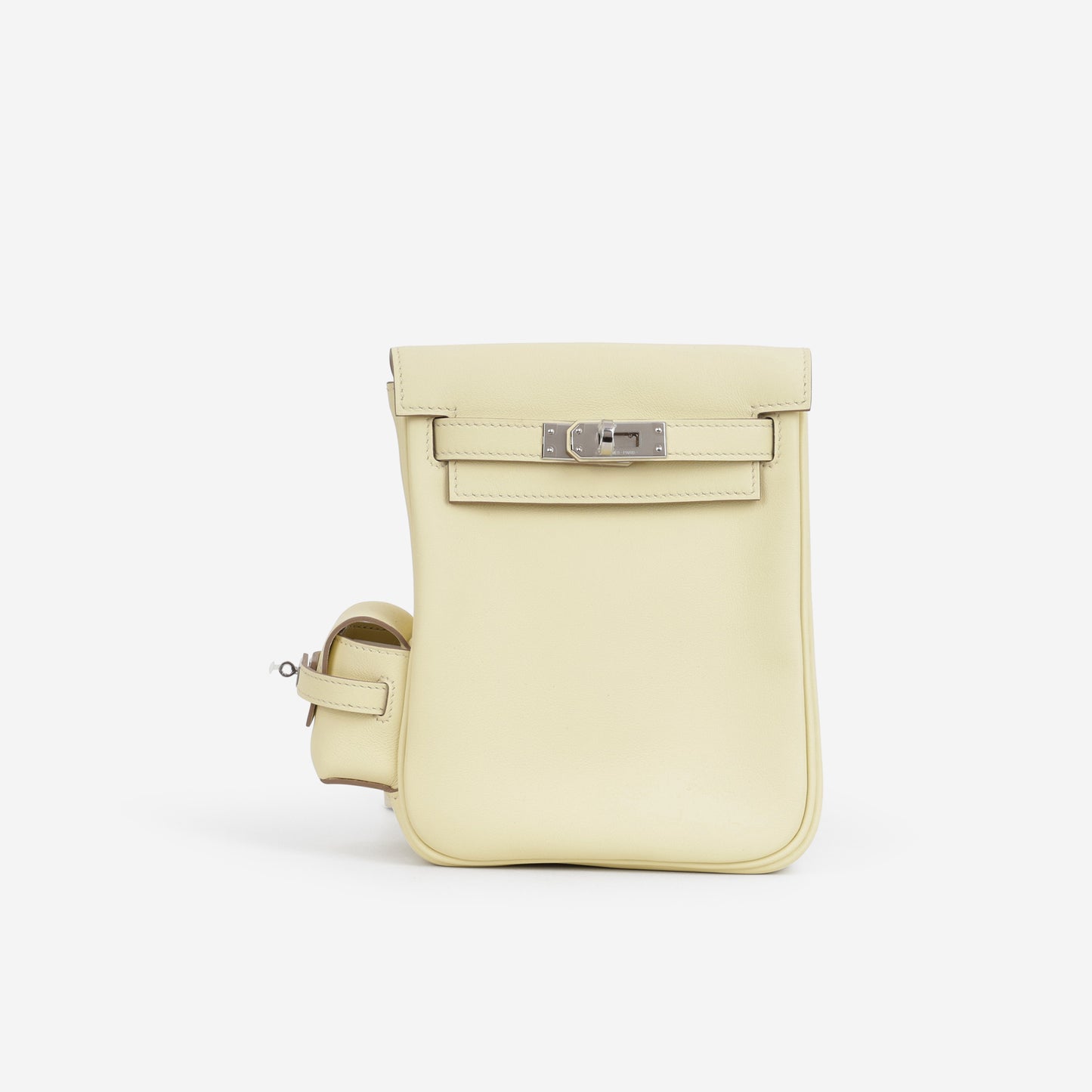 Hermès Kelly Jump Backpack - Jaune Milton Swift | Palladium Hardware - Bagista
