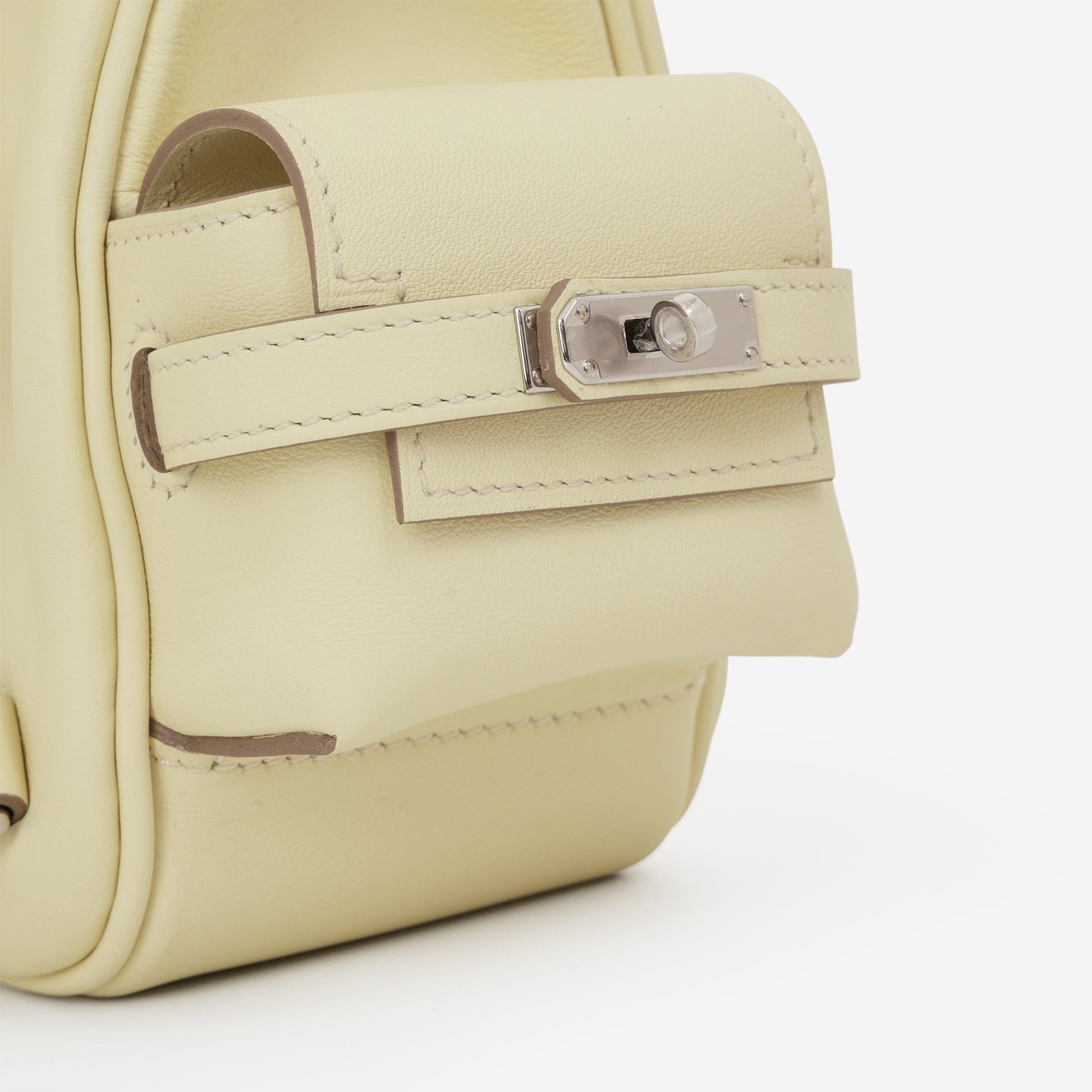 hermes mini kelly backpack Hermès Kelly Jump Backpack - Jaune Milton Swift