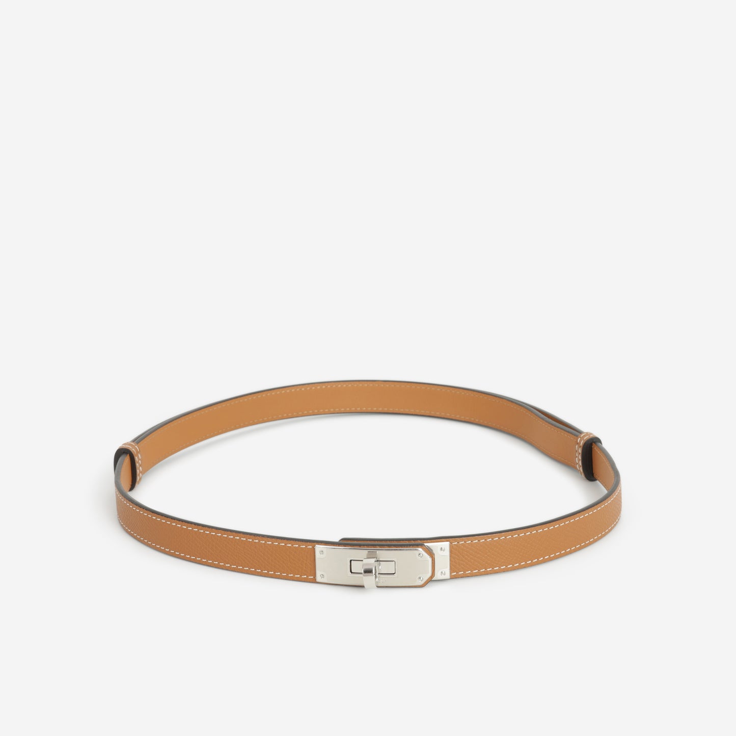 Hermès Kelly Pocket Belt - Gold Epsom | Palladium Hardware - Bagista