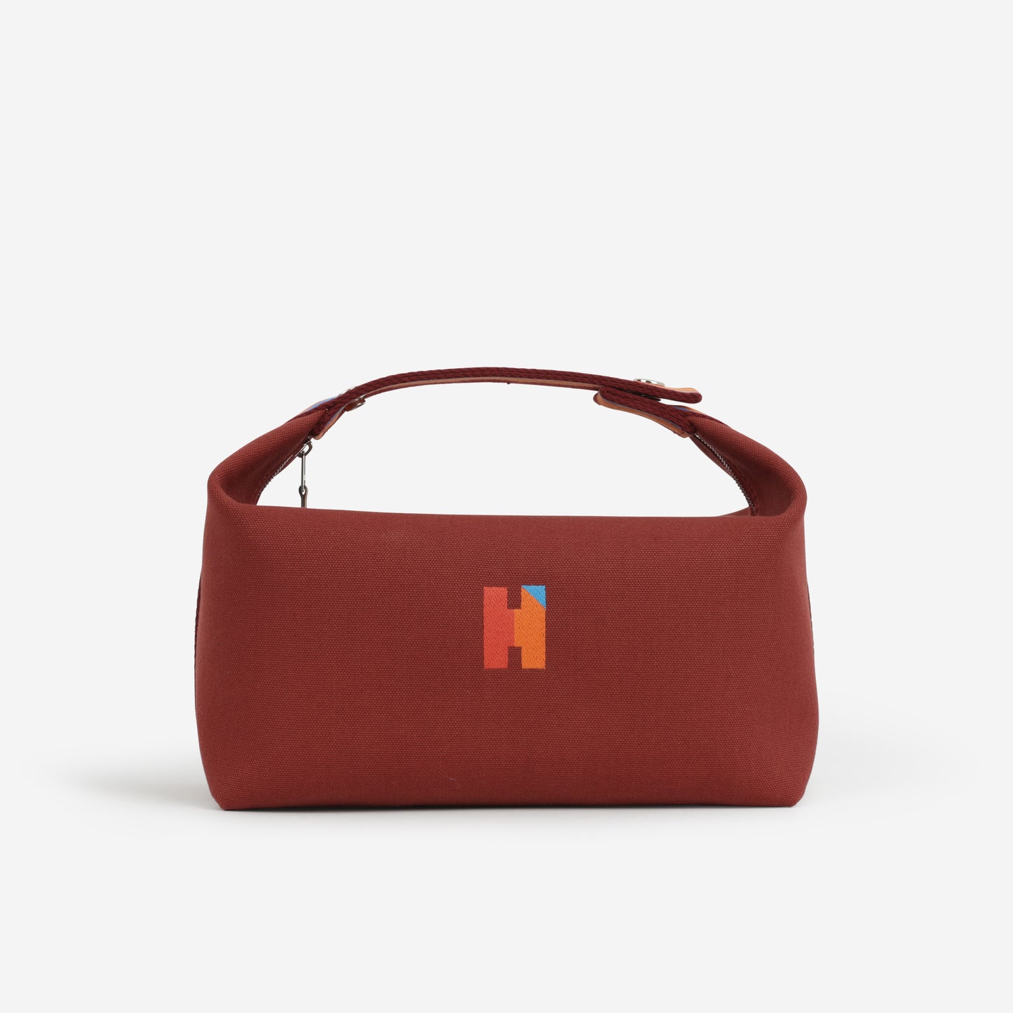 Hermès Bride-A-Brac Pavillion GM - Rouge H Canvas | Palladium Hardware - Bagista