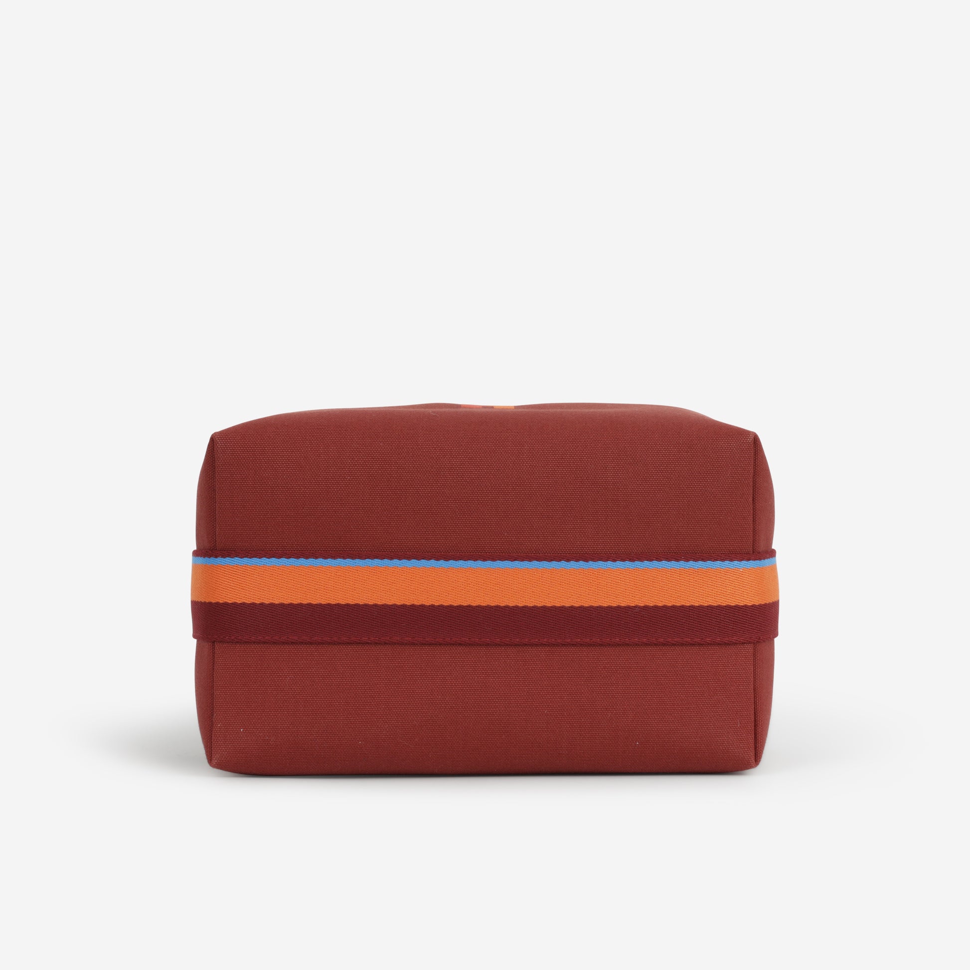 Hermès Bride-A-Brac Pavillion GM - Rouge H Canvas | Palladium Hardware - Bagista