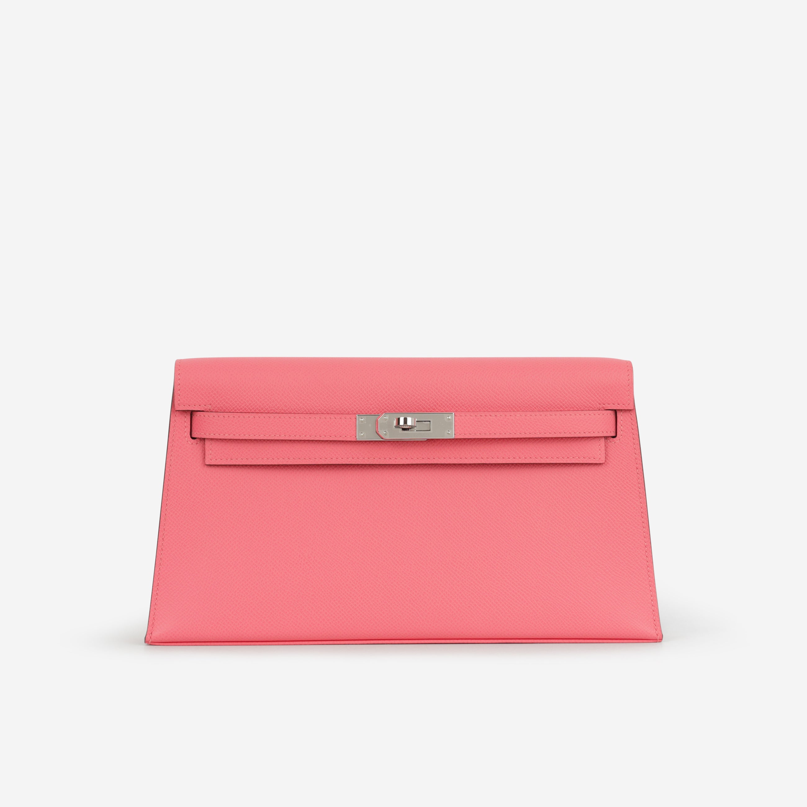 Hermès Kelly Elan - Rose Azalee Epsom | Palladium Hardware – Bagista