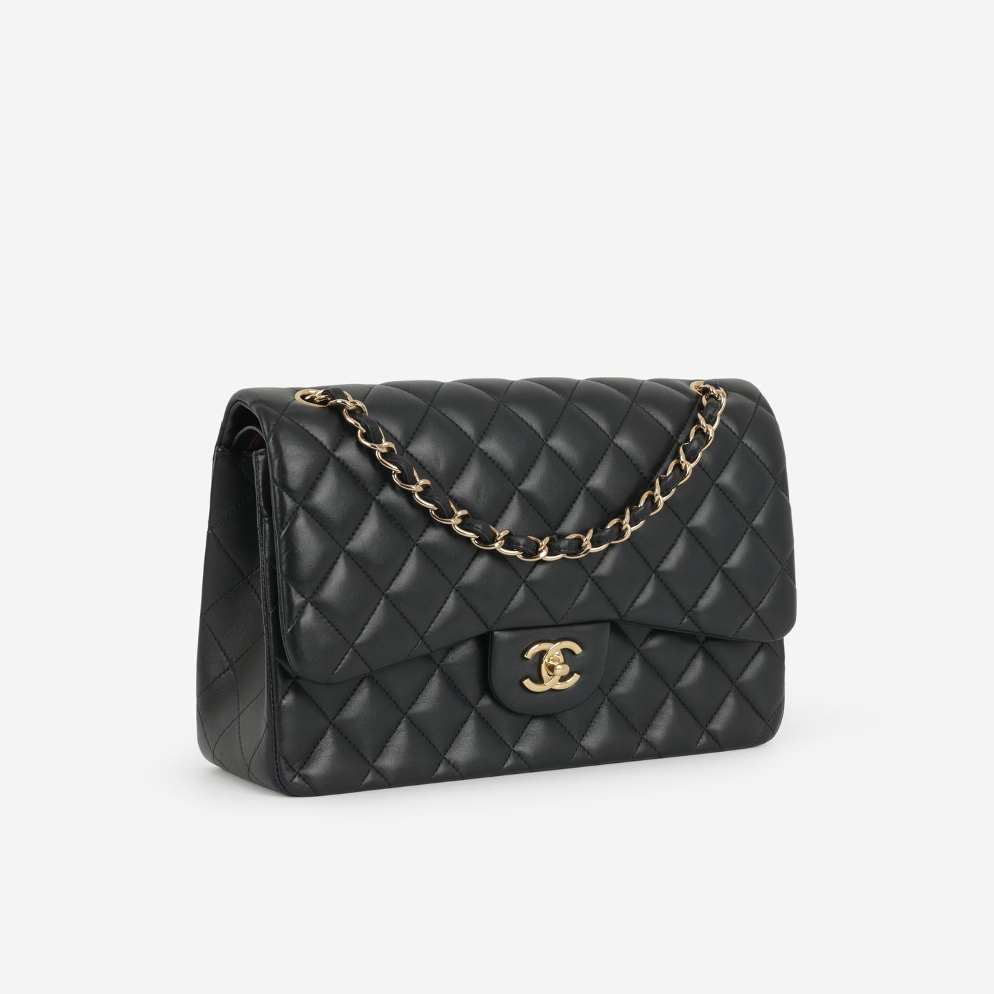 Chanel Classic Flap Bag - Jumbo Classic Flap | Gold Hardware - Bagista
