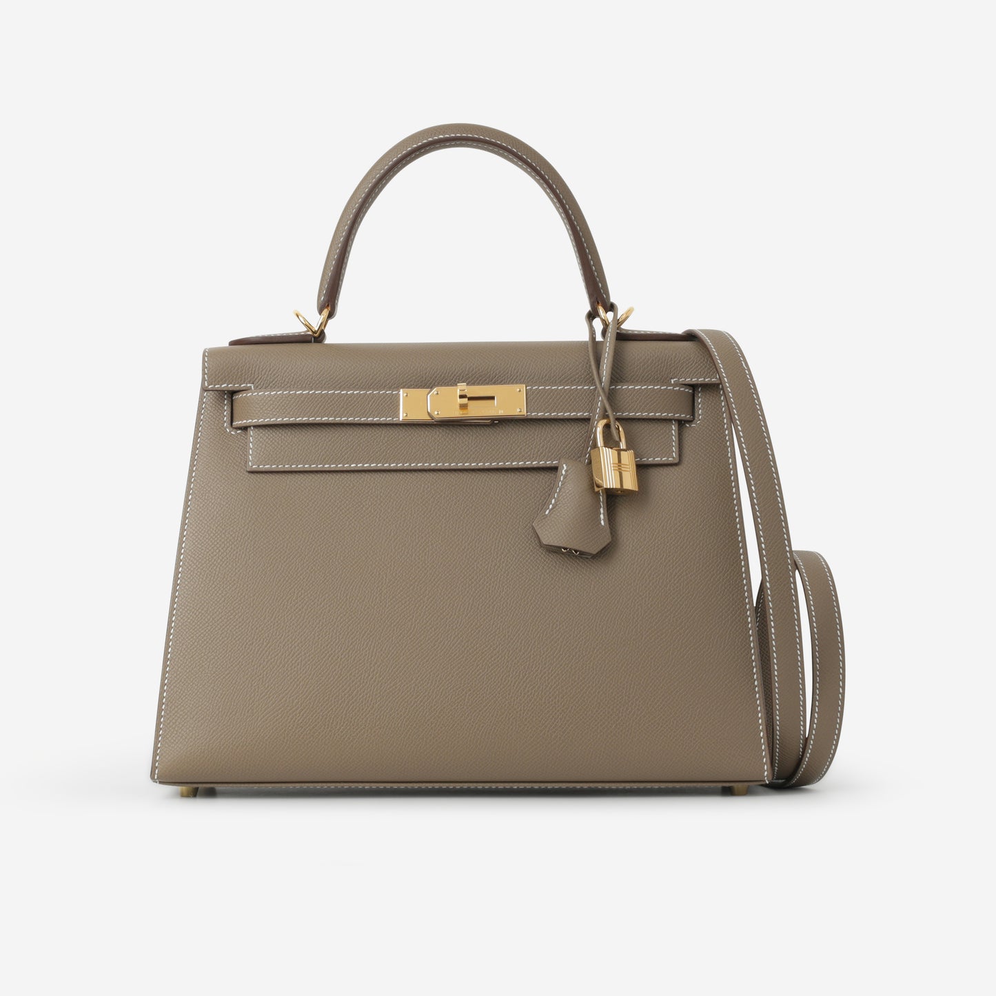 Hermès Kelly 28 - Etoupe Epsom | Gold Hardware - Bagista