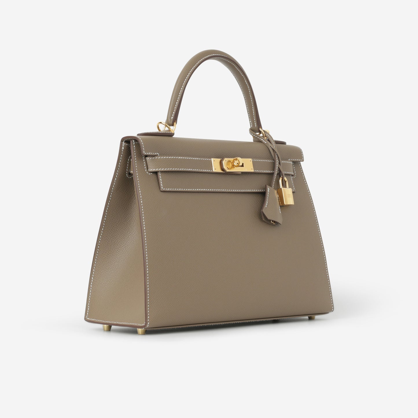 Hermès Kelly 28 - Etoupe Epsom | Gold Hardware - Bagista