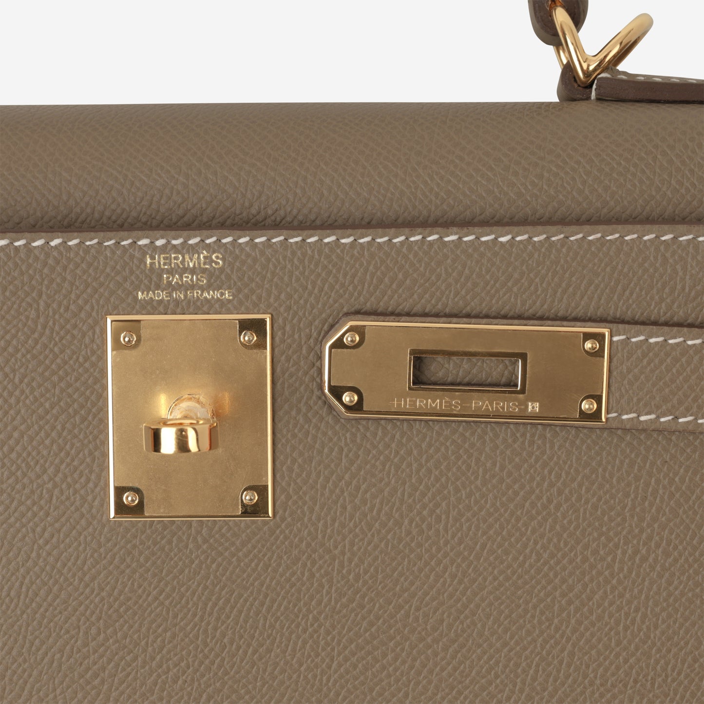 Hermès Kelly 28 - Etoupe Epsom | Gold Hardware - Bagista