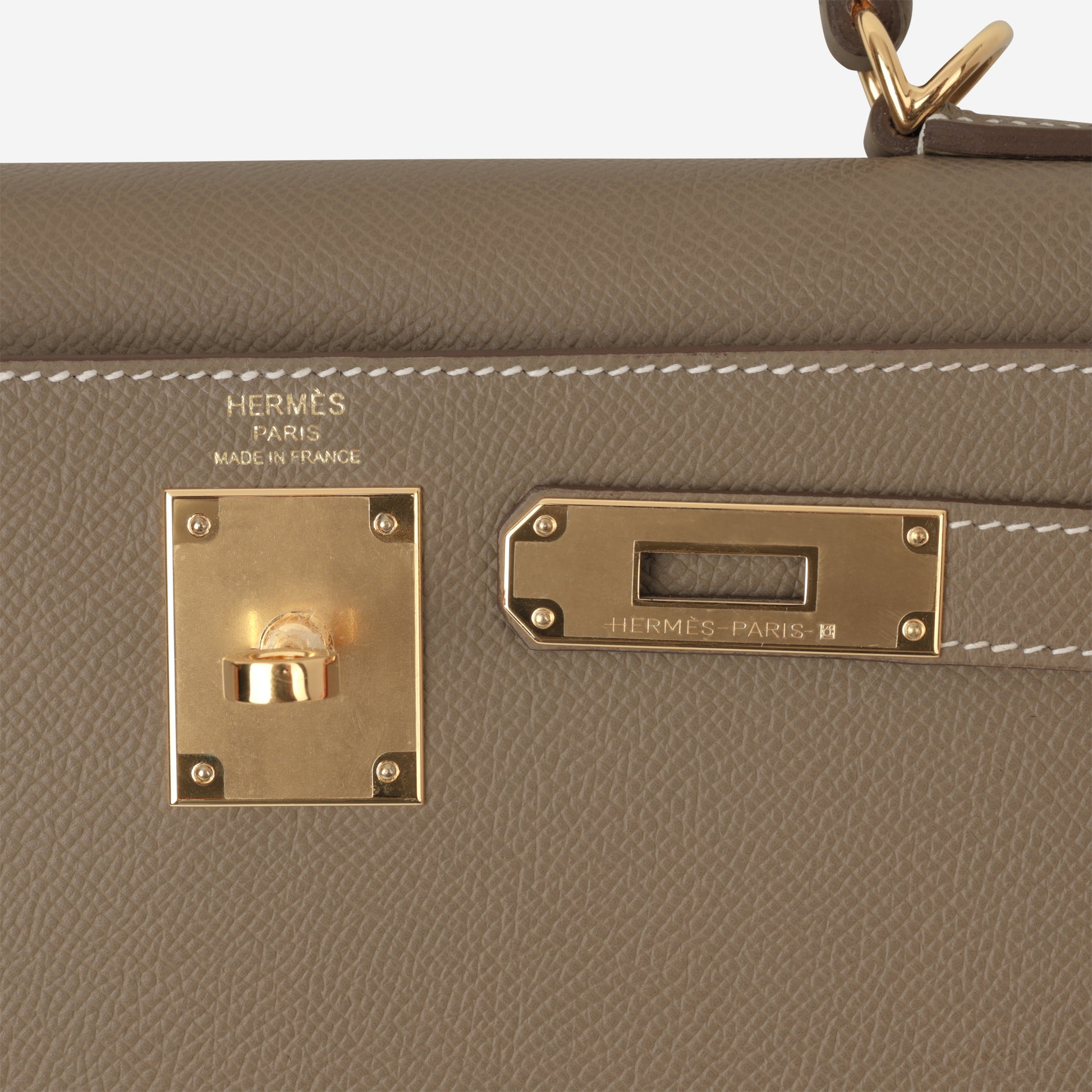 Hermès Kelly 28 - Etoupe Epsom | Gold Hardware - Bagista