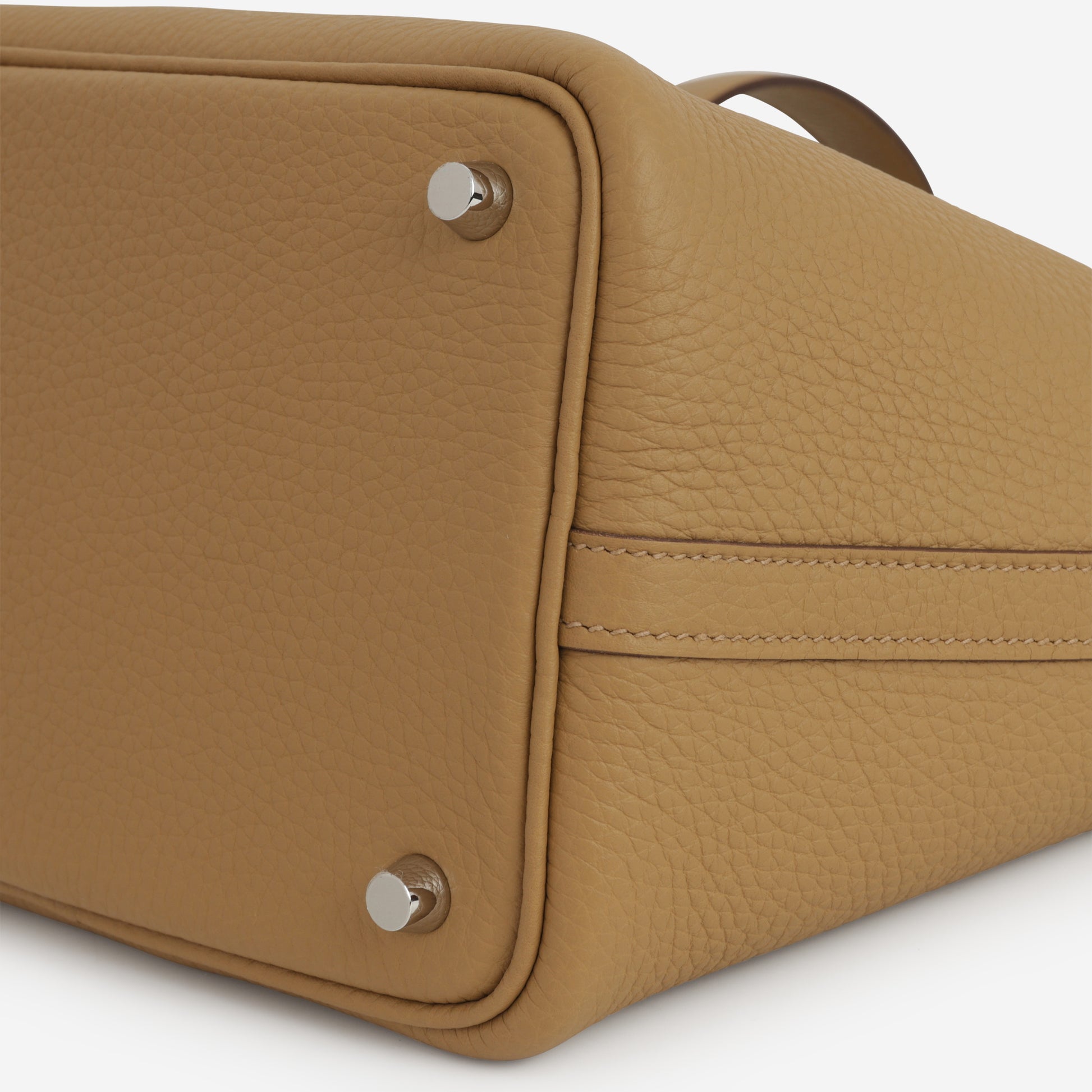 Hermès Picotin 18 - Biscuit Clemence | Palladium Hardware - Bagista