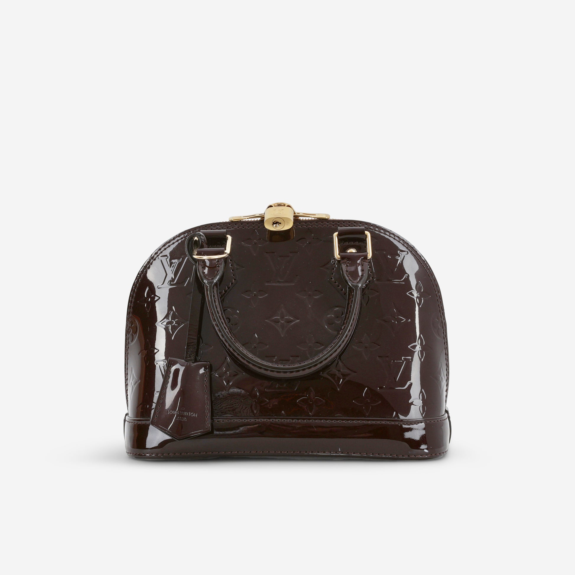 Louis Vuitton Alma BB - Amarante Vernis | Gold Hardware - Bagista