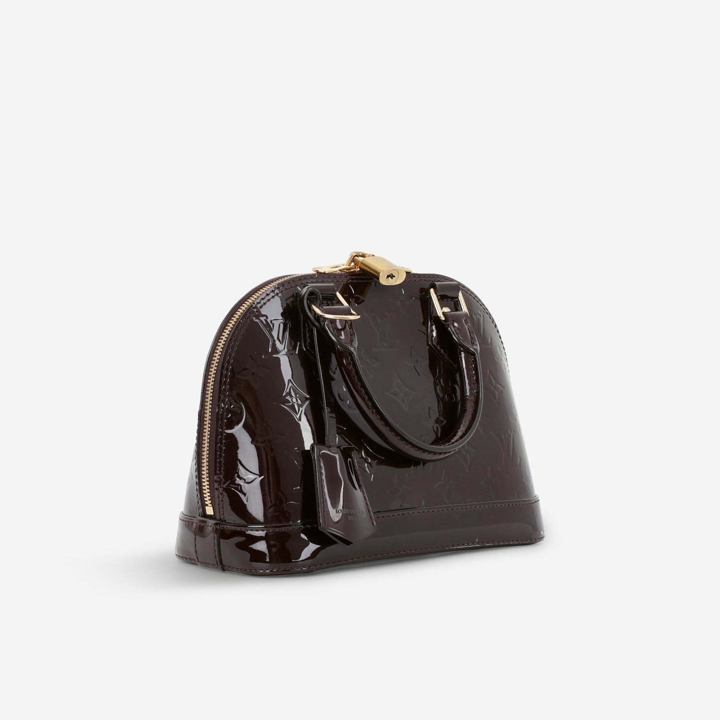 Louis Vuitton Alma BB - Amarante Vernis | Gold Hardware - Bagista