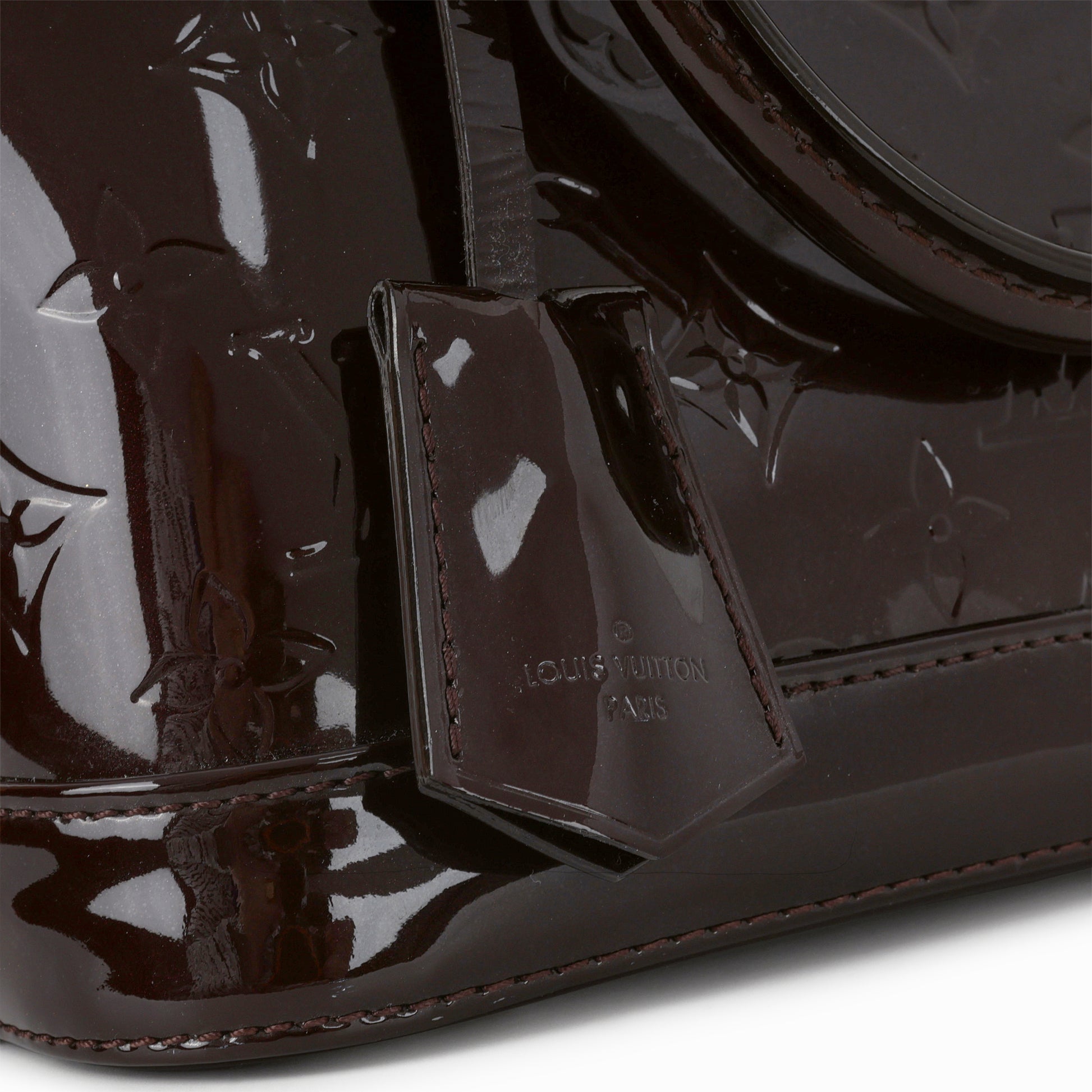 Louis Vuitton Alma BB - Amarante Vernis | Gold Hardware - Bagista