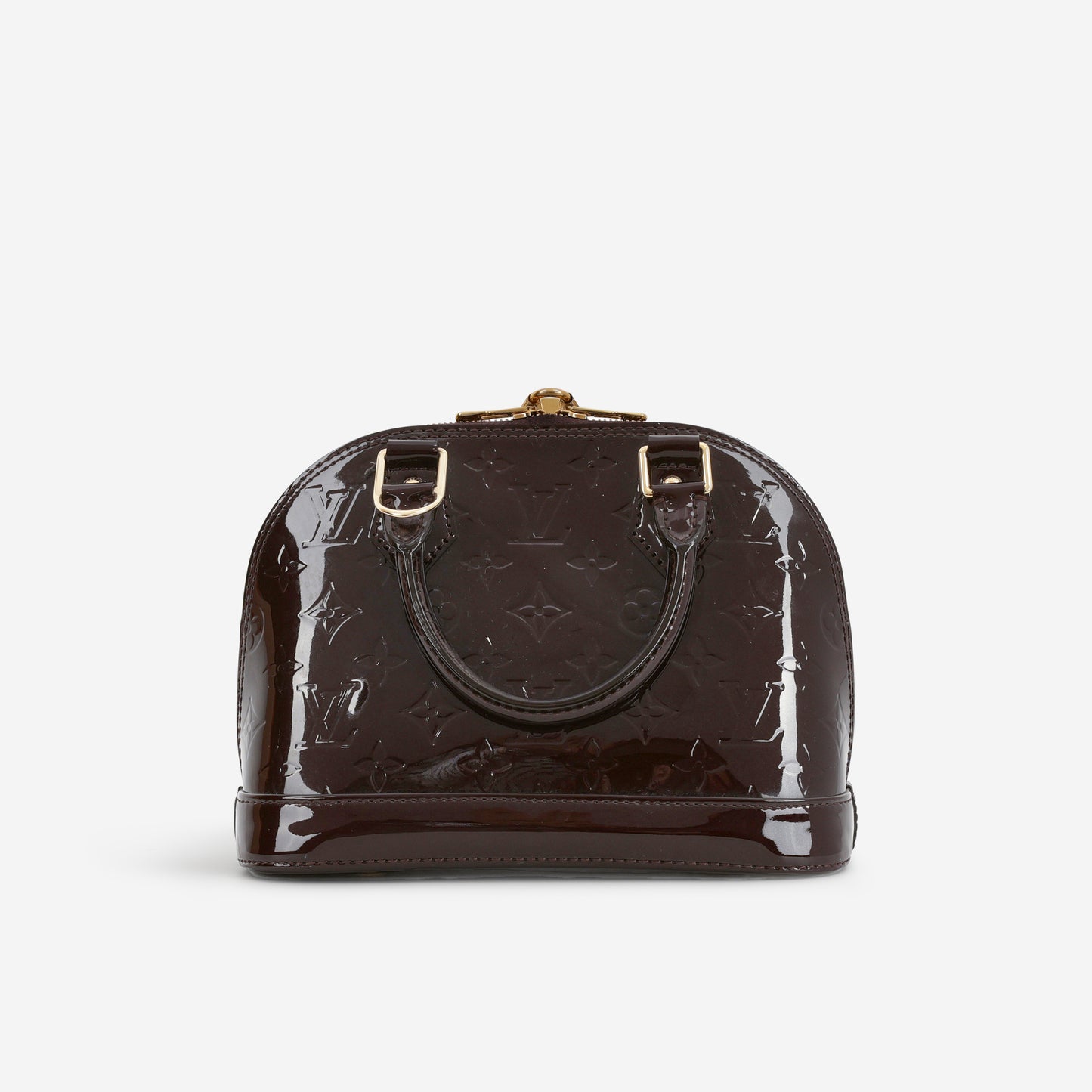 Louis Vuitton Alma BB - Amarante Vernis | Gold Hardware - Bagista