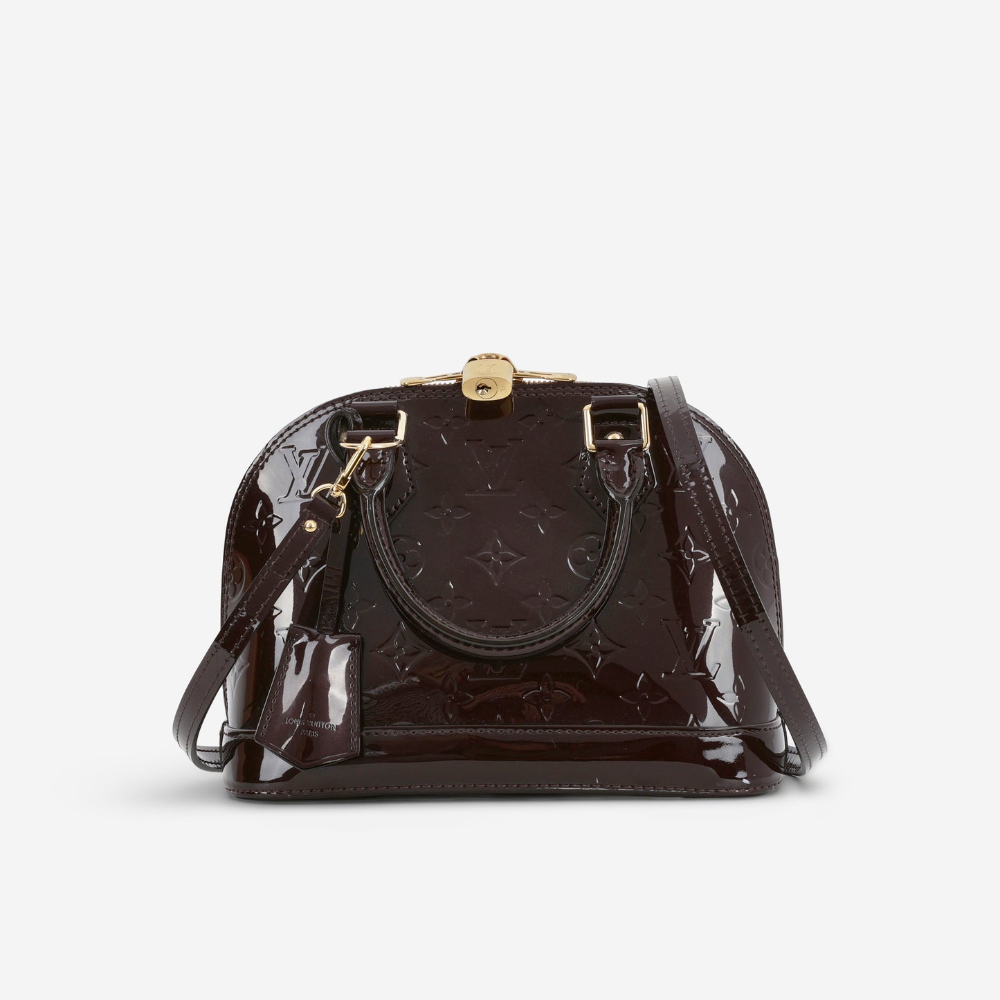 Louis Vuitton Alma BB - Amarante Vernis | Gold Hardware - Bagista