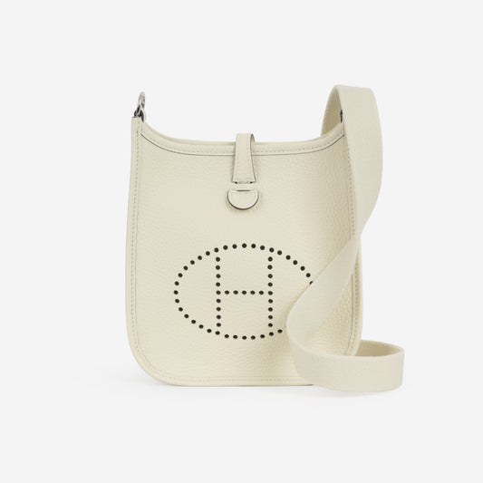 Hermès Mini Evelyne 16  - Nata Clemence | Palladium Hardware