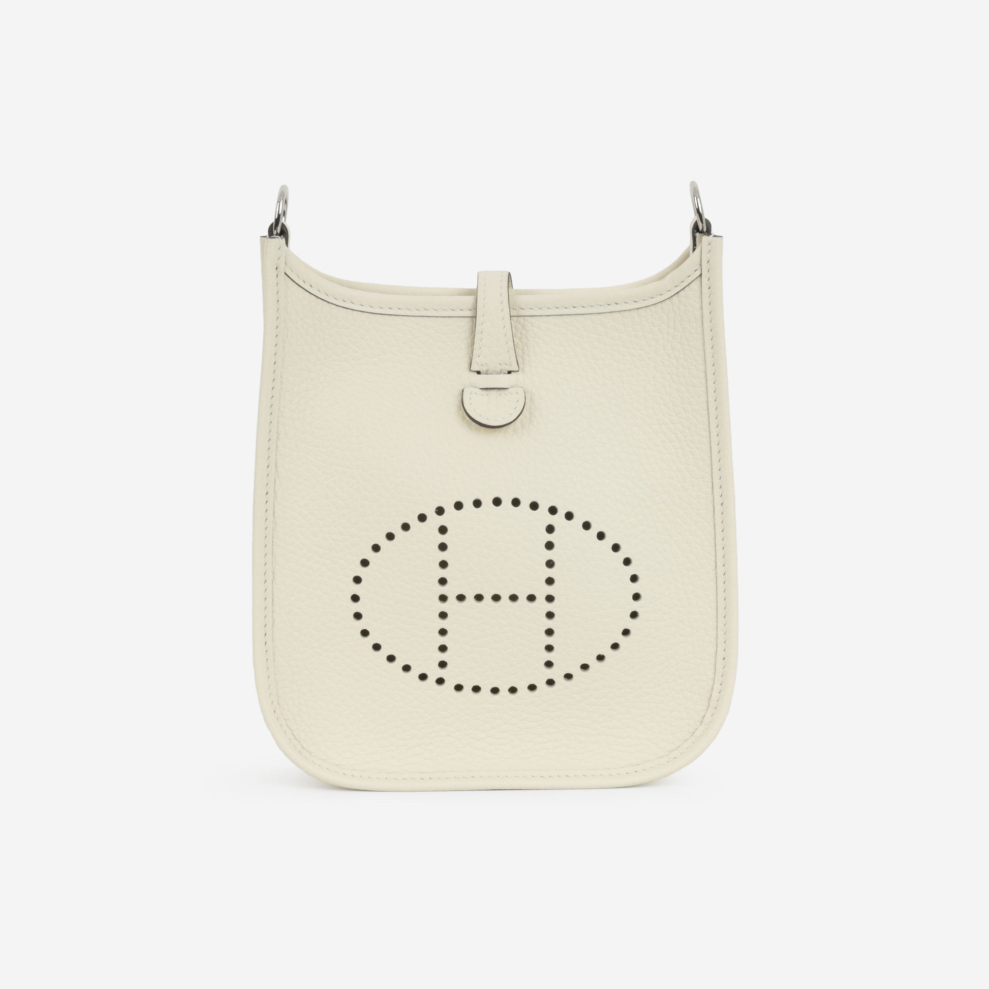 Hermès Mini Evelyne 16  - Nata Clemence | Palladium Hardware - Bagista