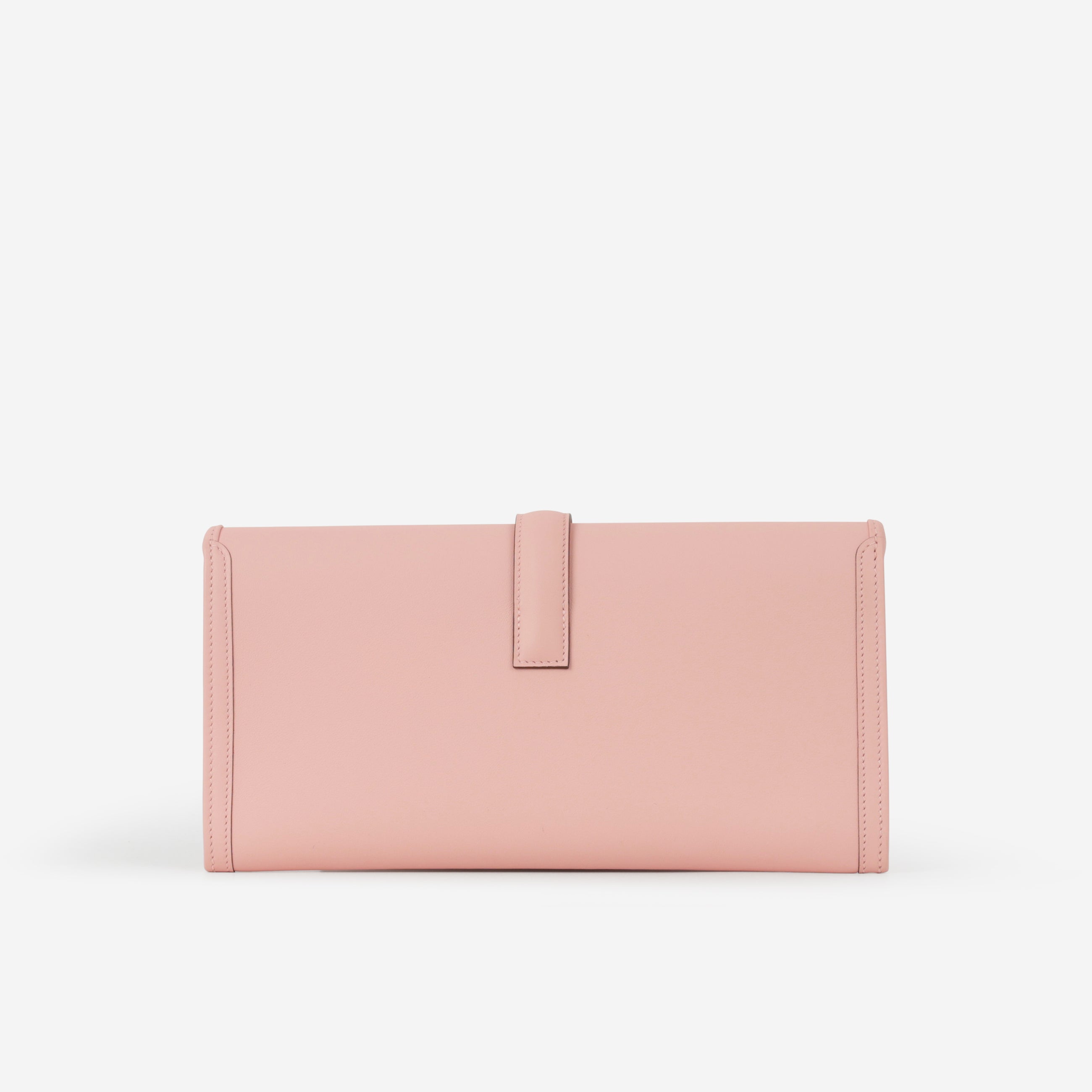 Rare Hermès Jige Clutch 29 - Rose Sakura Swift – Bagista