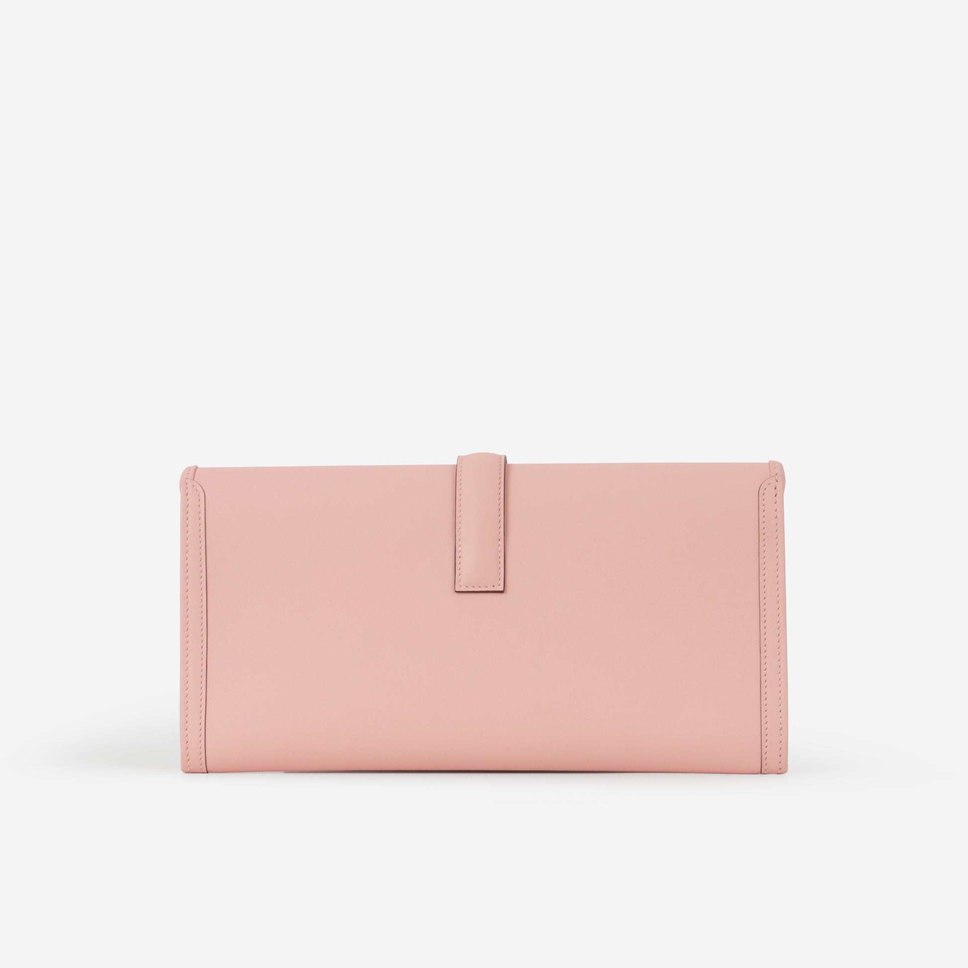 Hermès Jige Clutch 29 - Rose Sakura Swift - Bagista