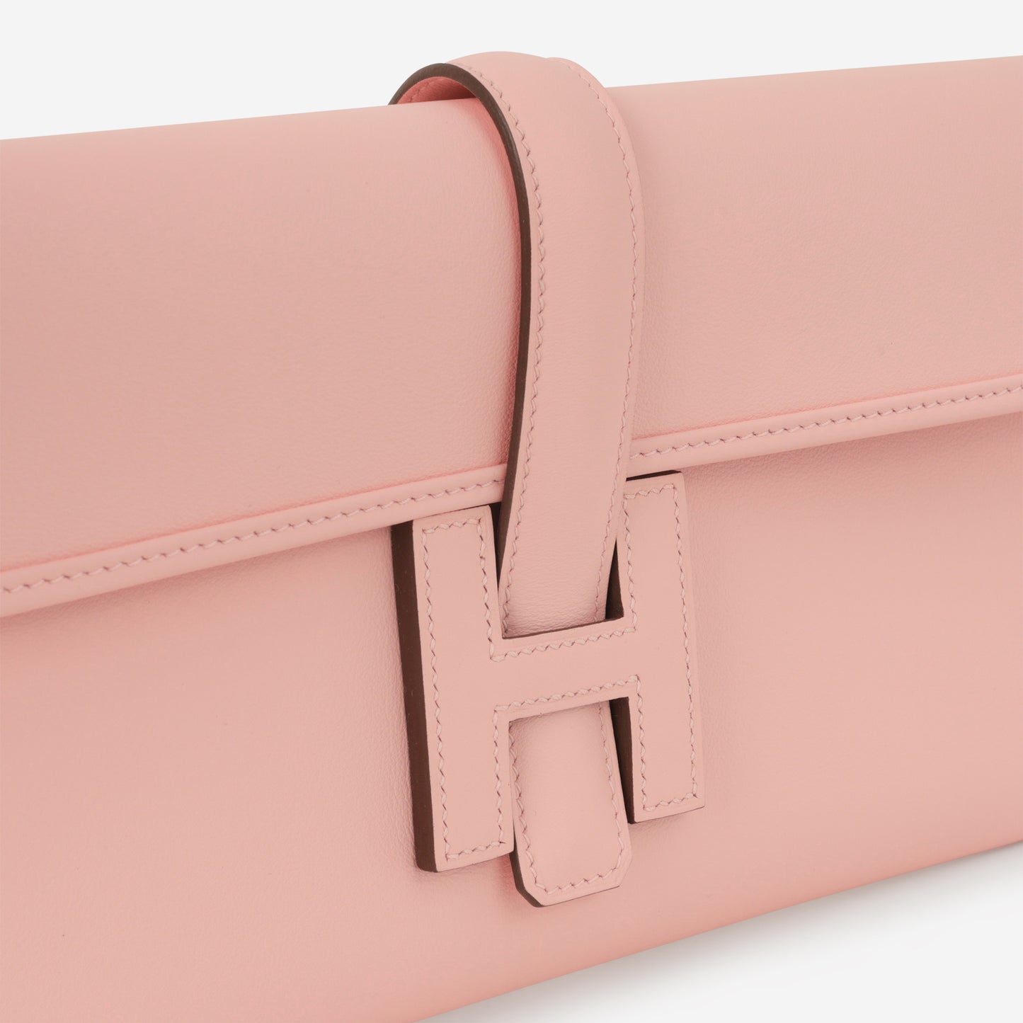 Hermès Jige Clutch 29 - Rose Sakura Swift - Bagista