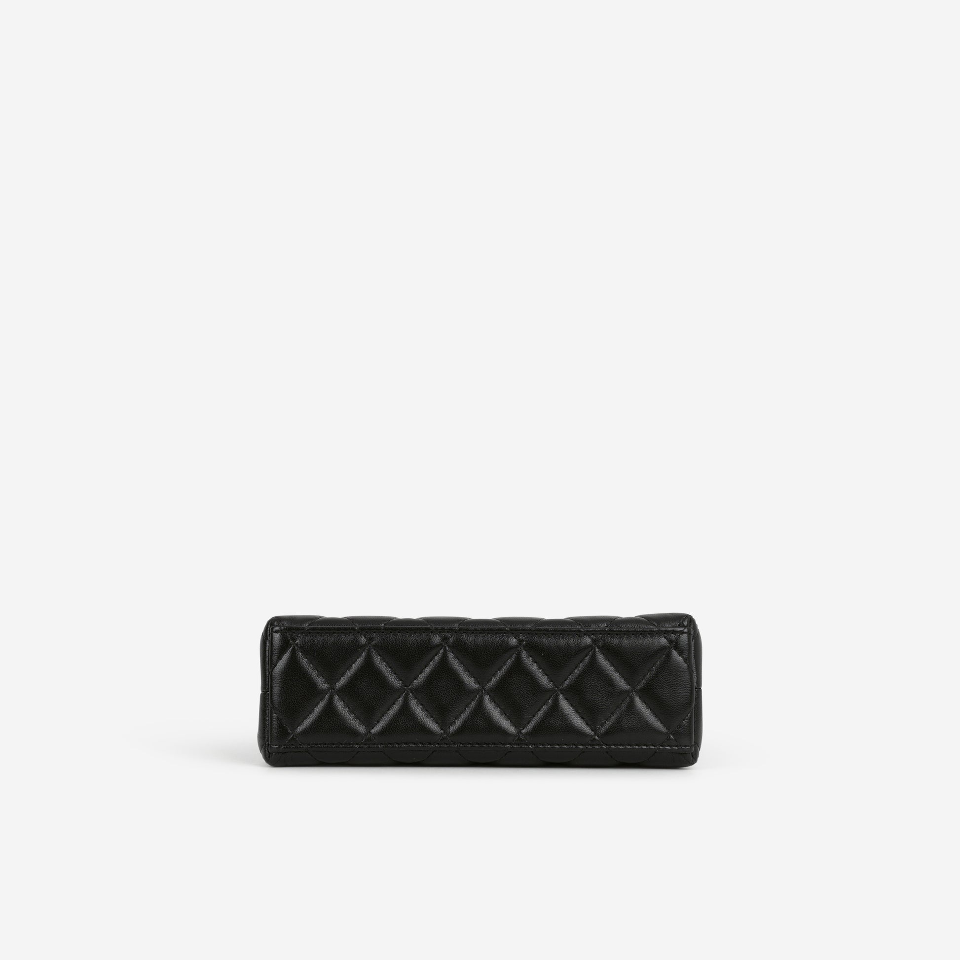 Chanel Small Kelly Re-Edition - Black Lambskin | Gold Hardware - Bagista