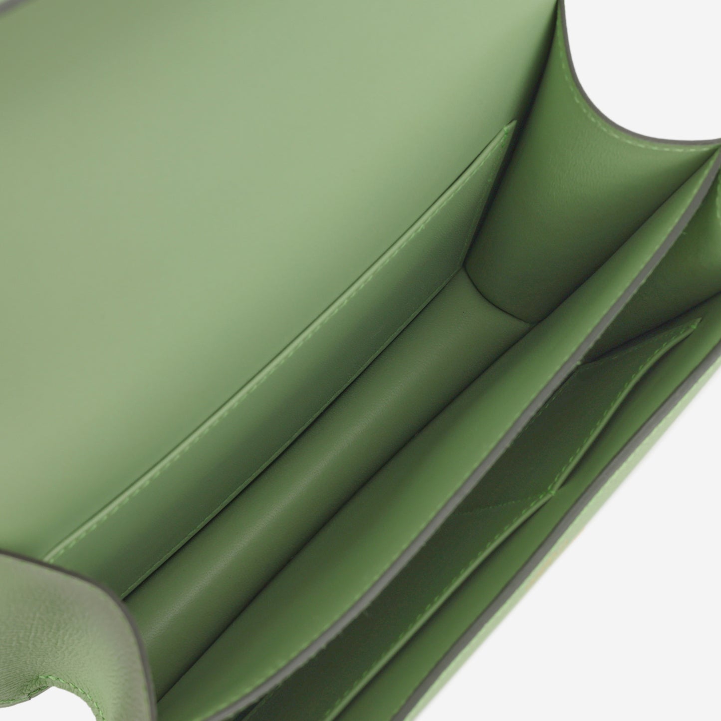 Hermès Constance 18 - Vert Crique Epsom / Alligator / Lizard | Gold Hardware - Bagista