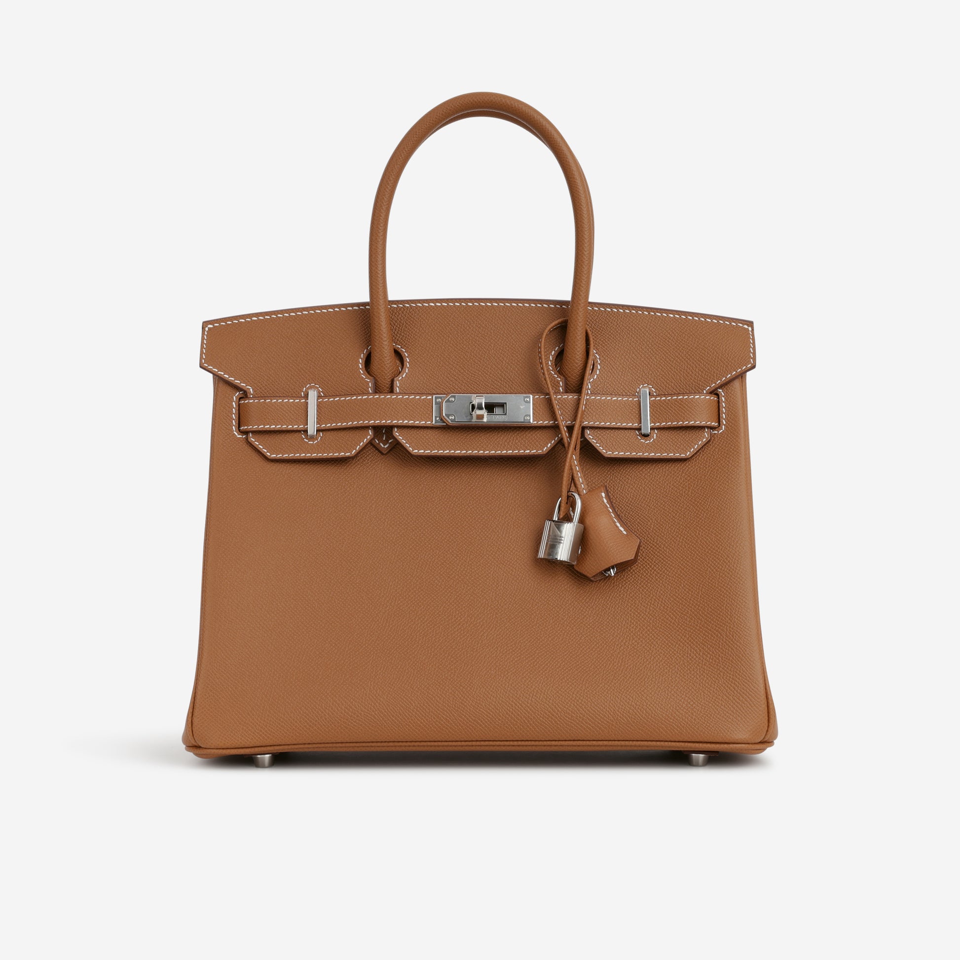 Hermès Birkin 30 - Gold Epsom Retourne | Palladium Hardware - Bagista