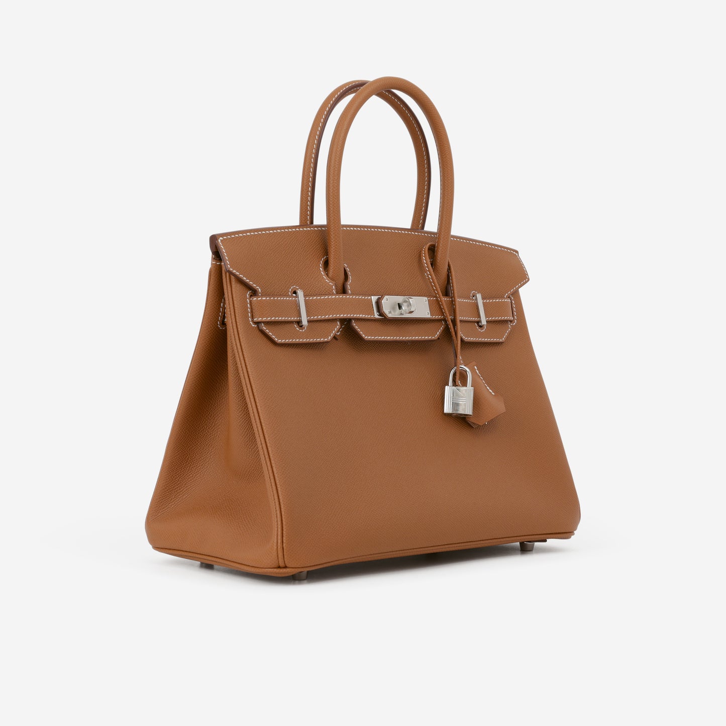 Hermès Birkin 30 - Gold Epsom Retourne | Palladium Hardware - Bagista