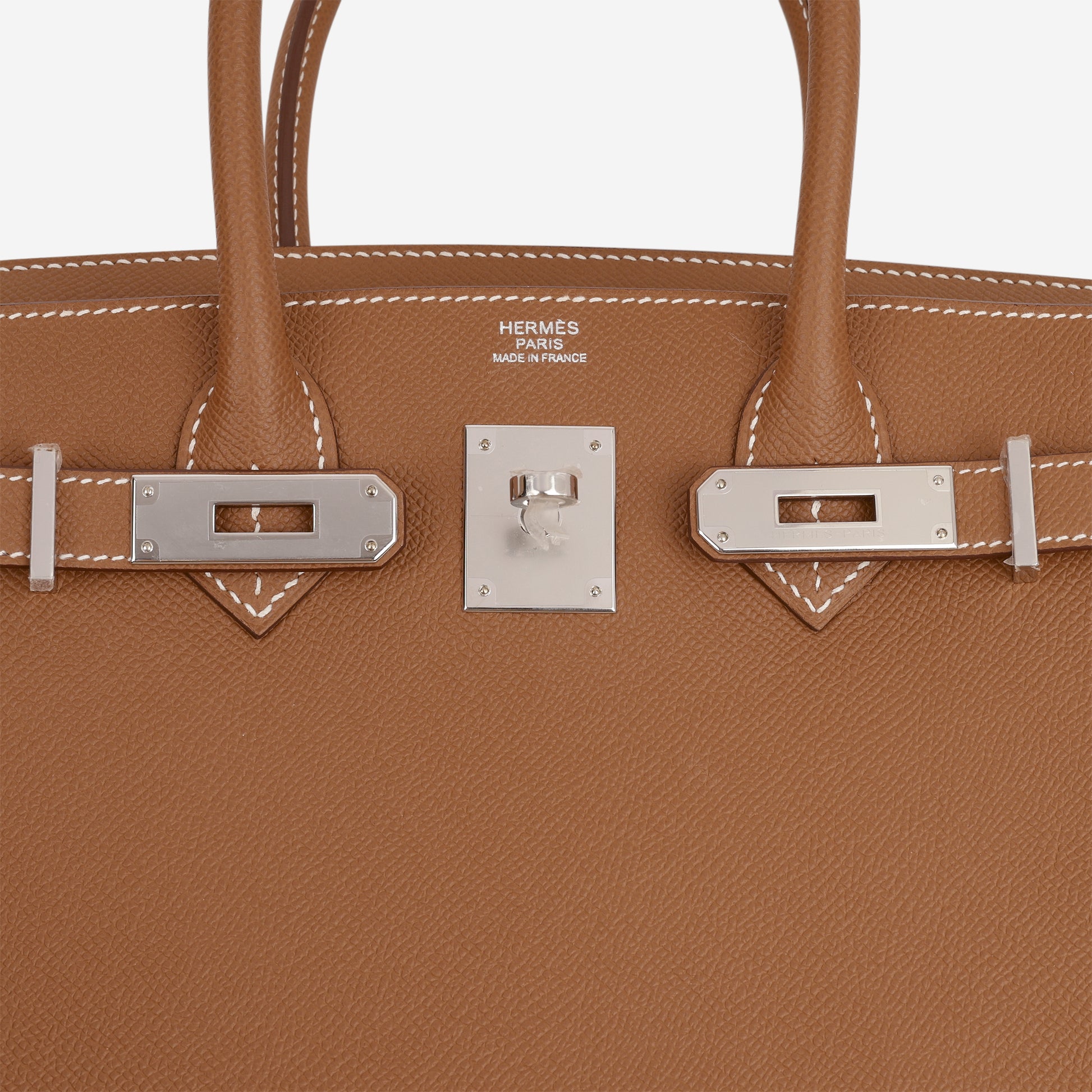 Hermès Birkin 30 - Gold Epsom Retourne | Palladium Hardware - Bagista