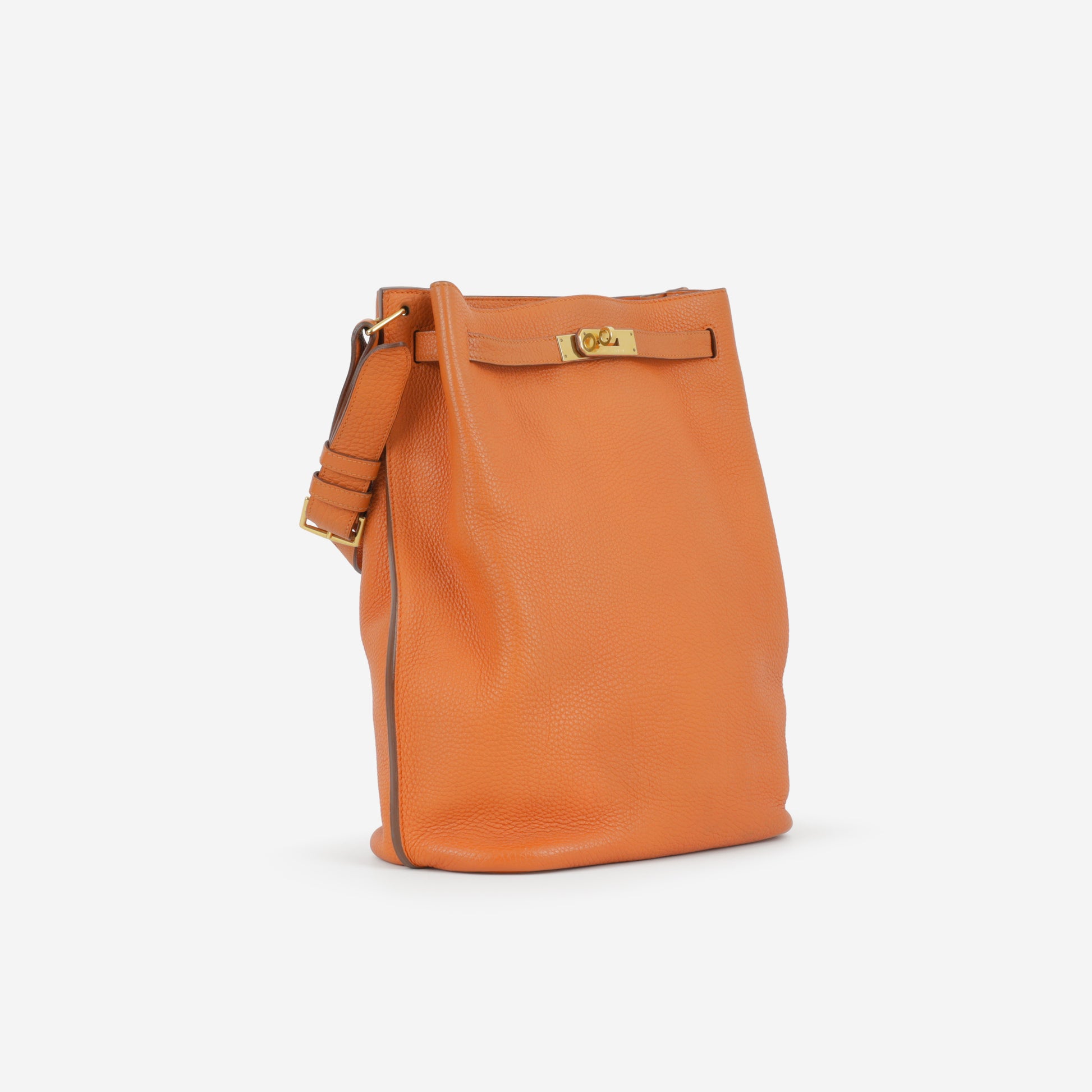 Hermès So Kelly 26 - Orange Togo | Palladium Hardware - Bagista