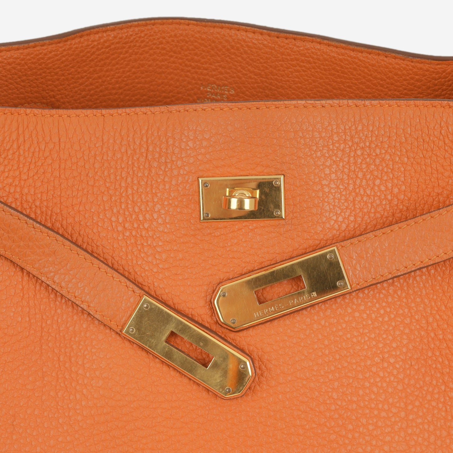 Hermès So Kelly 26 - Orange Togo | Palladium Hardware - Bagista