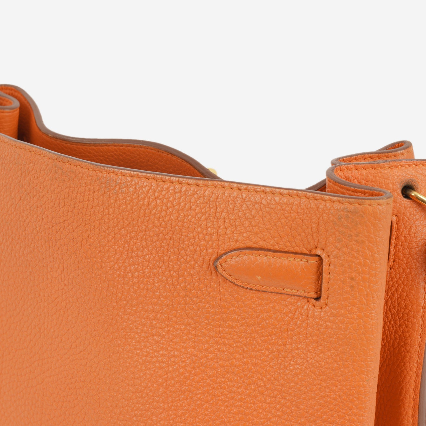 Hermès So Kelly 26 - Orange Togo | Palladium Hardware - Bagista