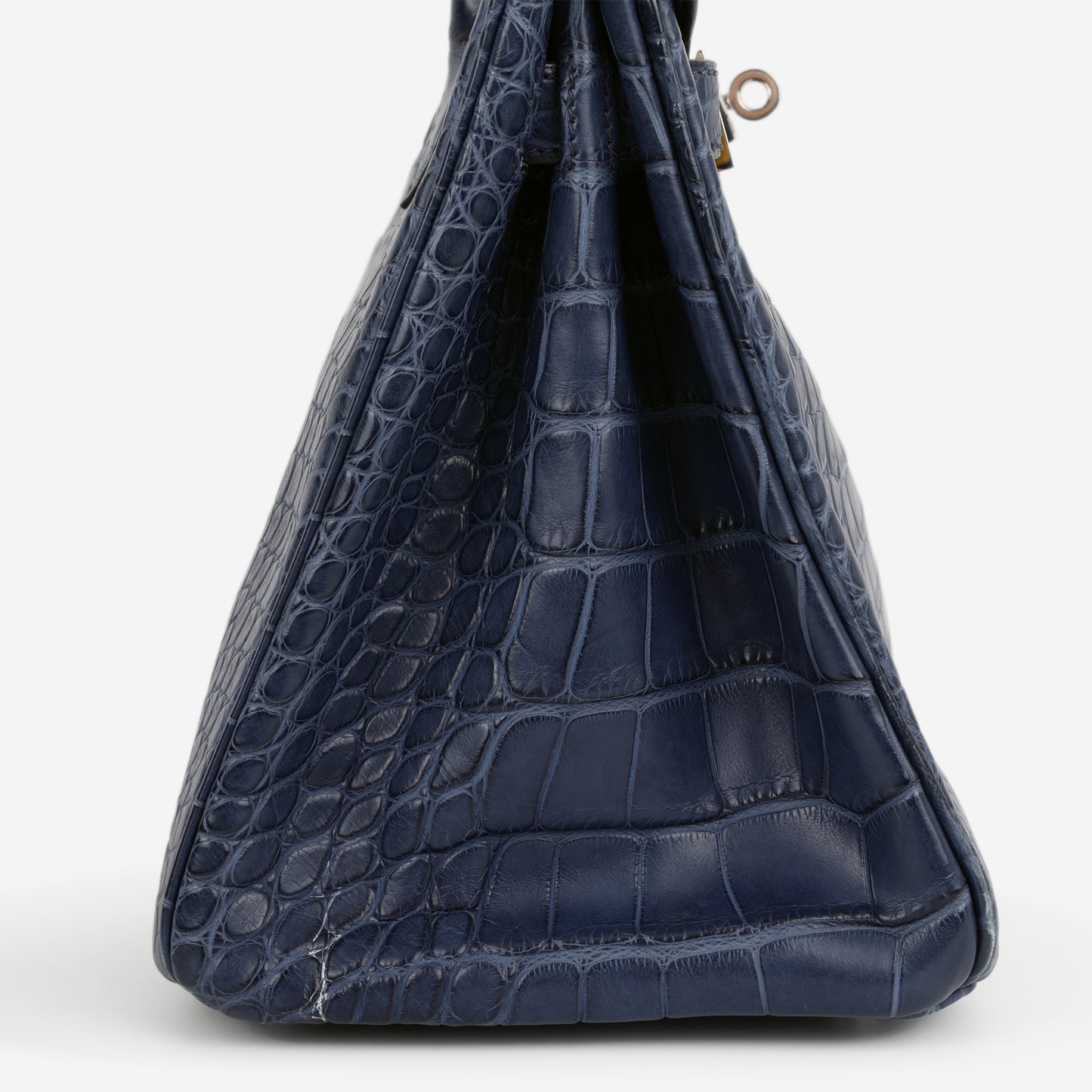 Hermès Birkin 30 - Bleu De Malte Alligator | Palladium Hardware - Bagista