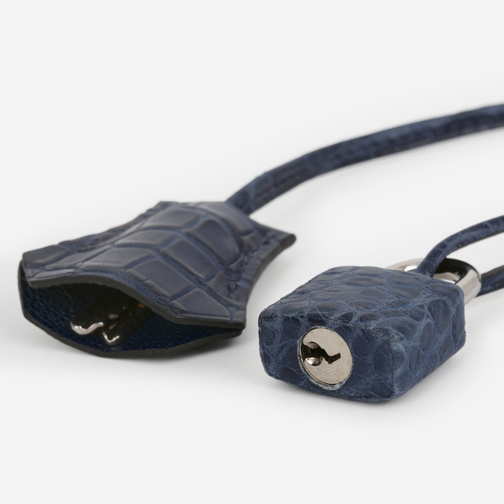 Hermès Birkin 30 - Bleu De Malte Alligator | Palladium Hardware - Bagista