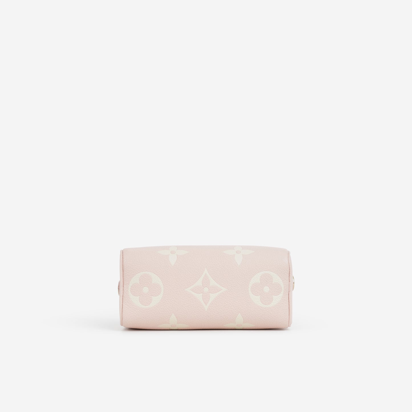 Louis Vuitton Nano Speedy Bandouliere - Rose / White Quartz Empreinte | Gold Hardware - Bagista