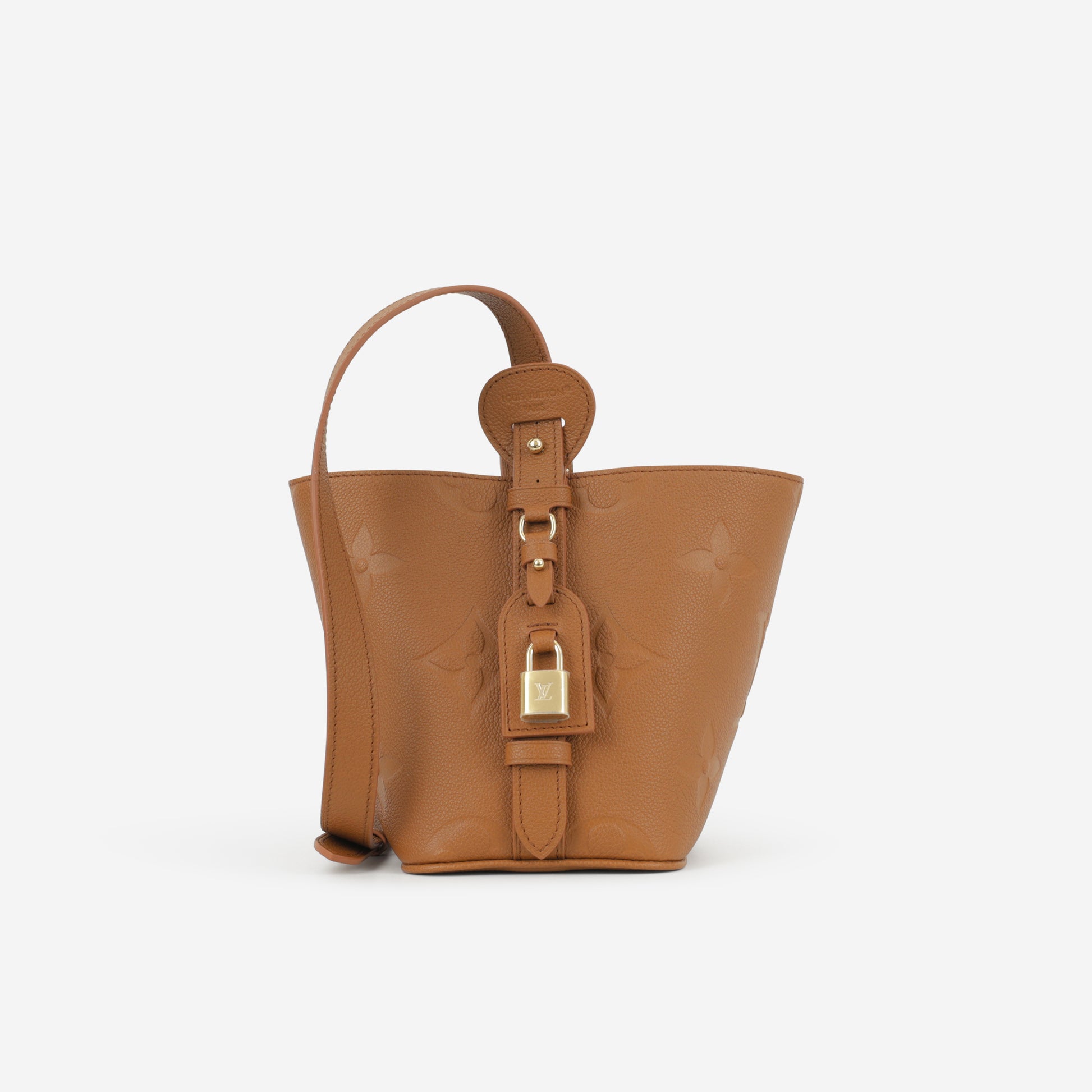 Louis Vuitton All In BB Bag - Tan Empreinte | Gold Hardware - Bagista