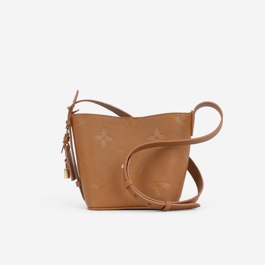 Louis Vuitton All In BB Bag - Tan Empreinte | Gold Hardware - Bagista