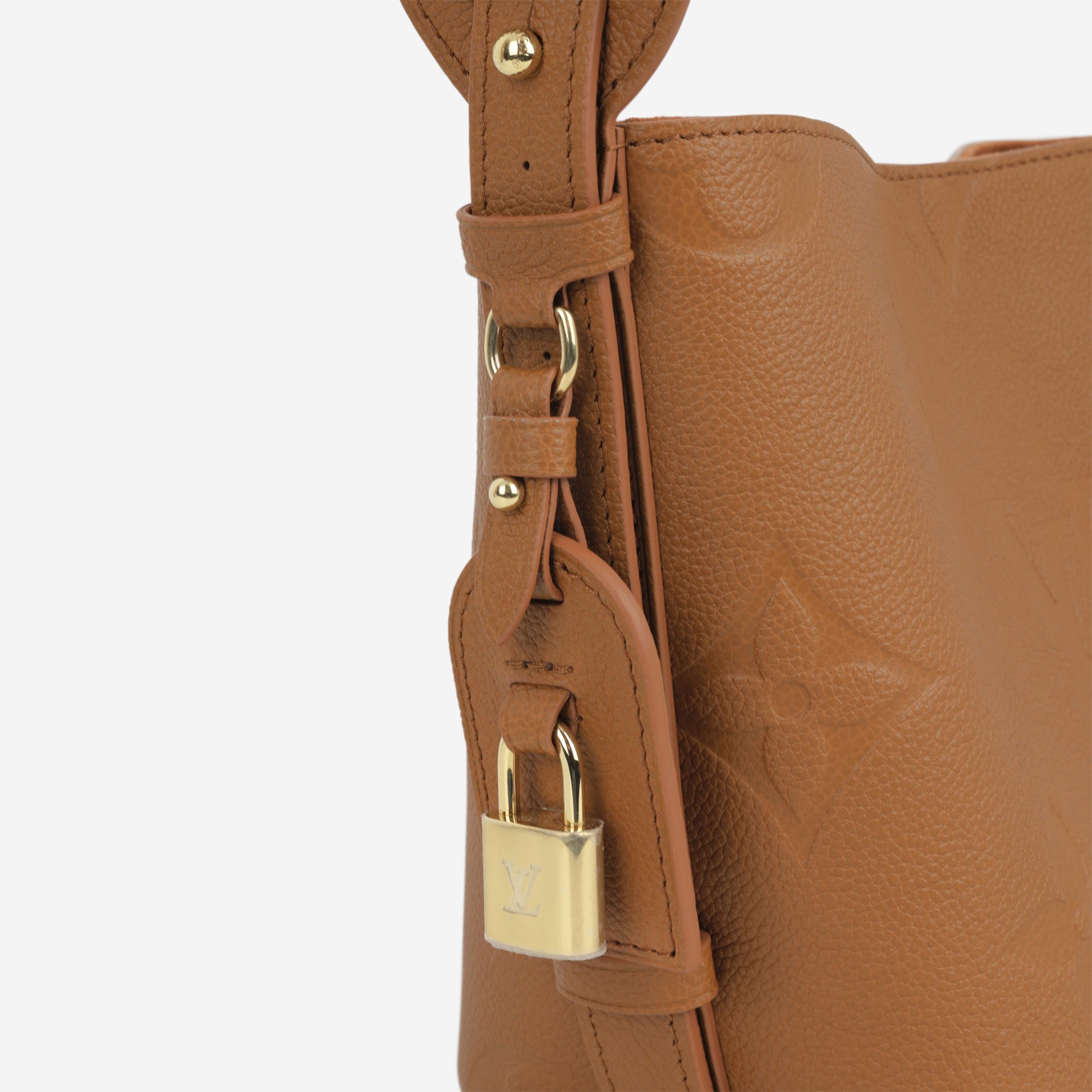 Louis Vuitton All In BB Bag - Tan Empreinte | Gold Hardware - Bagista