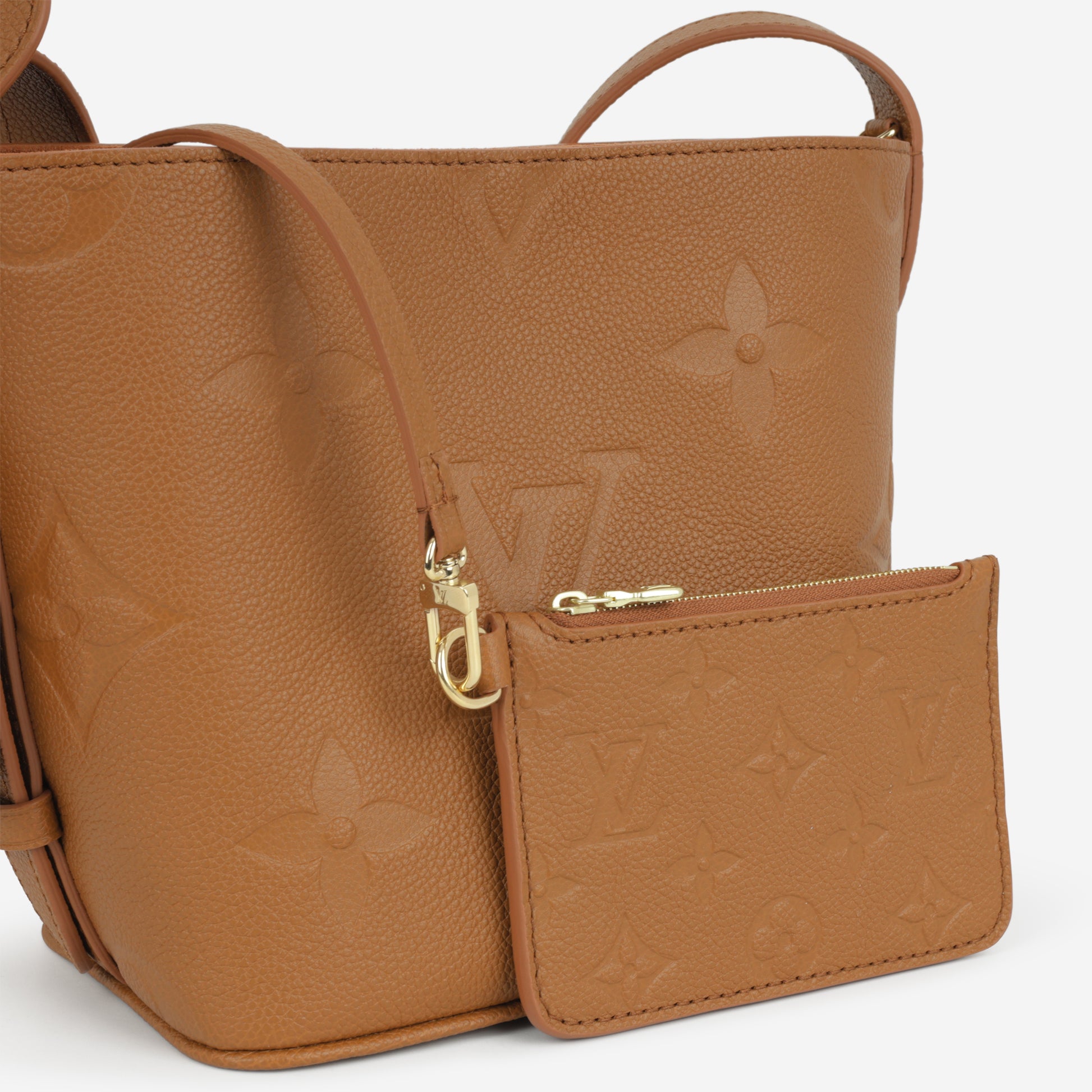Louis Vuitton All In BB Bag - Tan Empreinte | Gold Hardware - Bagista