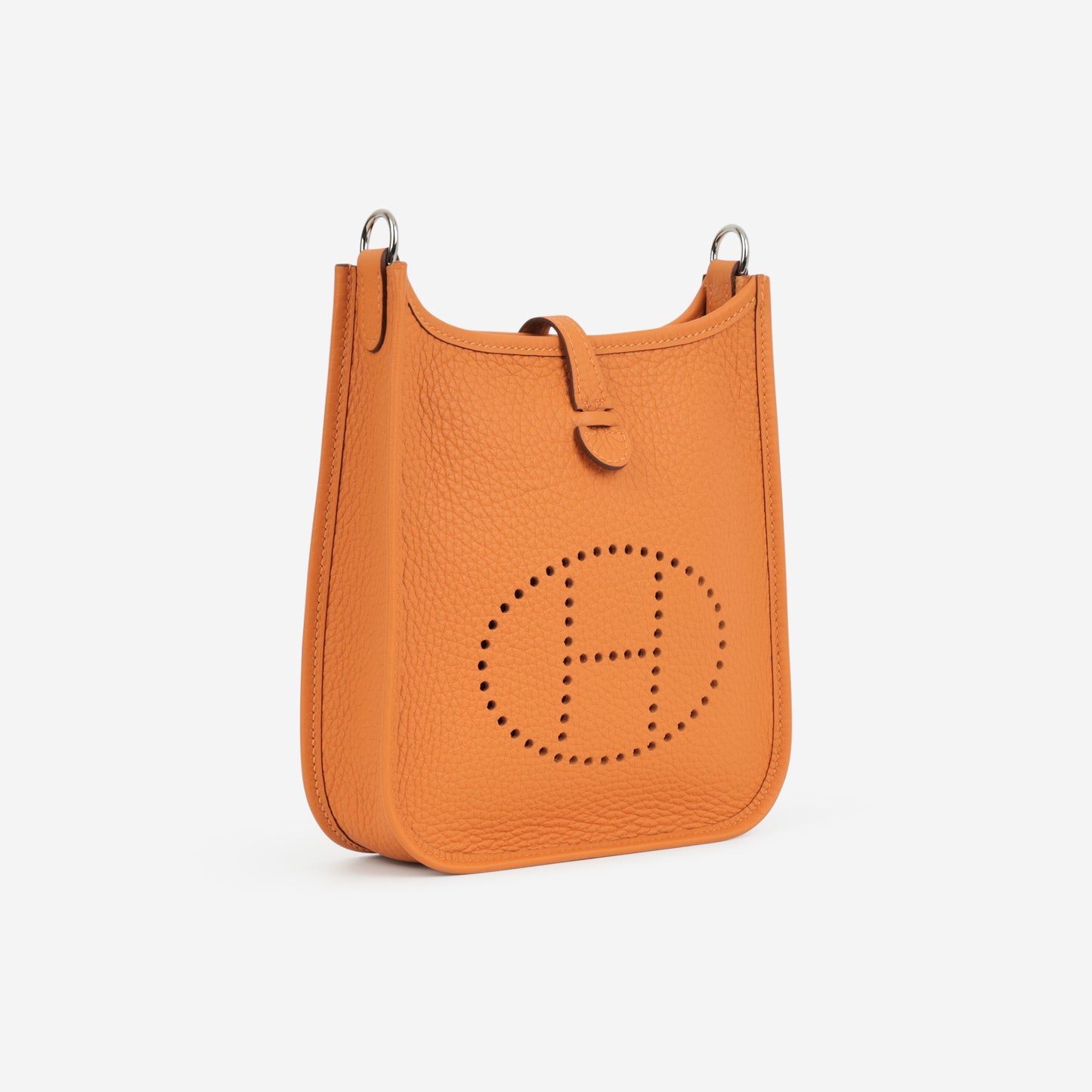 Hermès Mini Evelyne 16 - Orange Clemence | Palladium Hardware