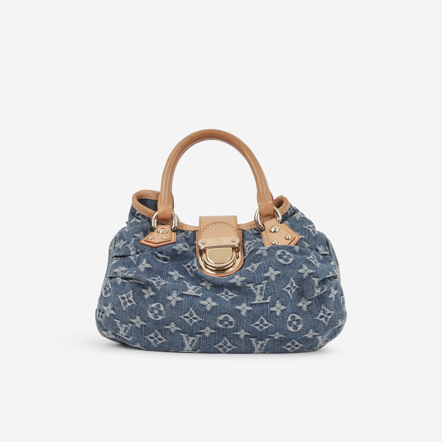 Louis Vuitton Vinatage Mini Pleaty - Denim Monogram | Gold Hardware