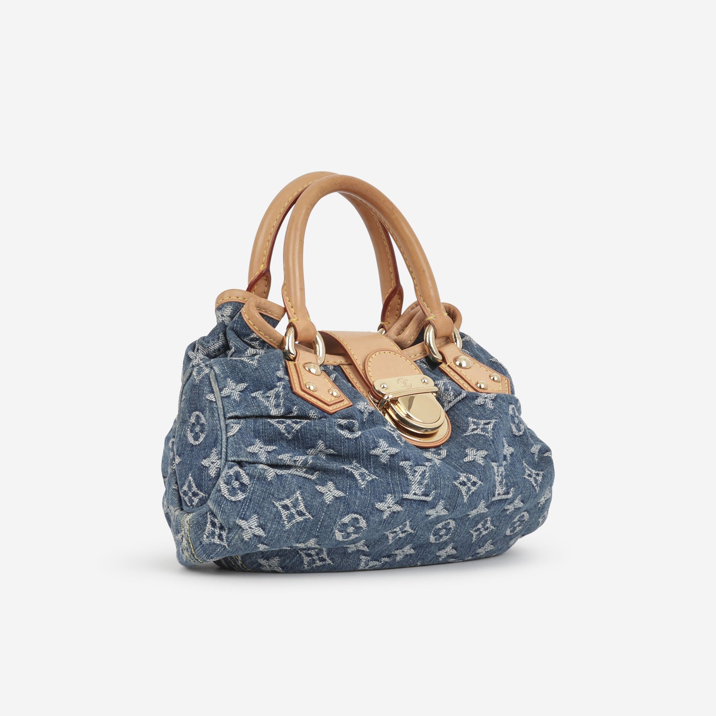 Louis Vuitton Vinatage Mini Pleaty - Denim Monogram | Gold Hardware