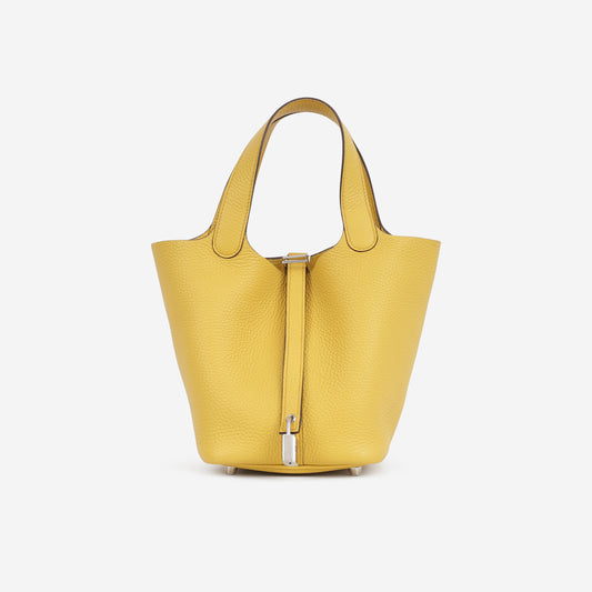 Hermès Picotin 18 - Sun Clemence | Palladium Hardware