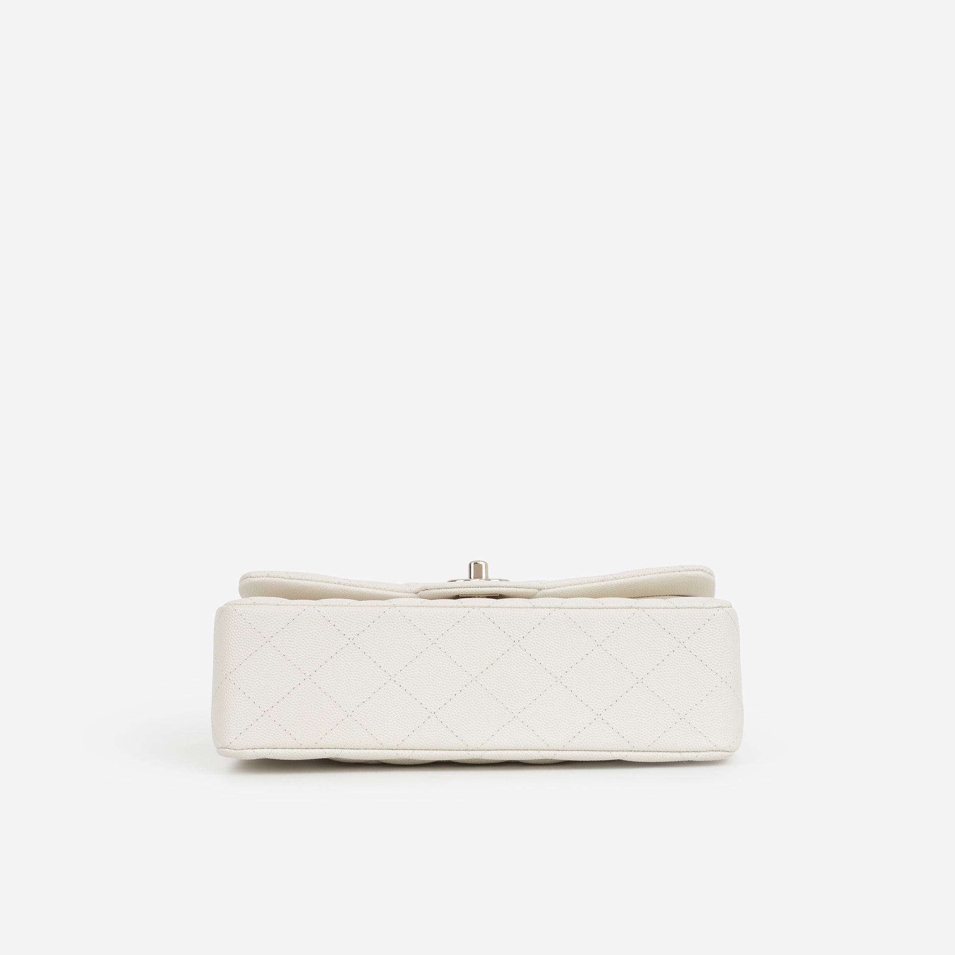 Chanel Small Classic Flap - Ivory Caviar | Champagne Gold Hardware - Bagista