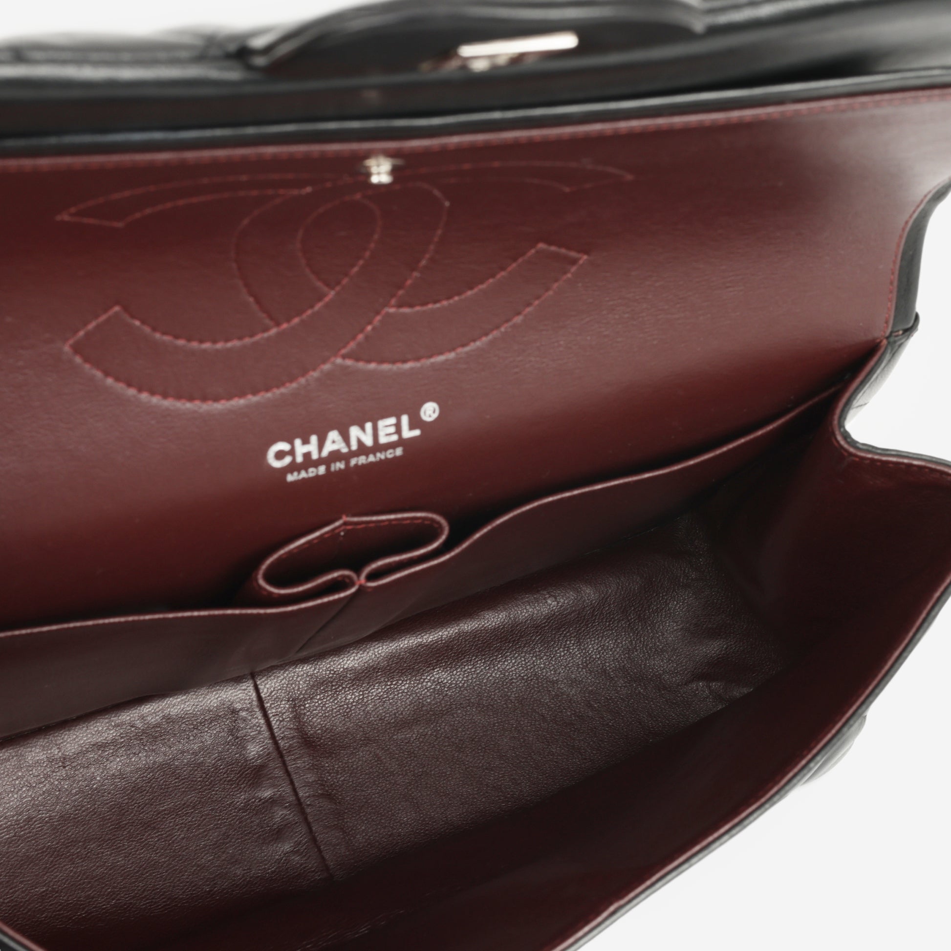 Chanel Classic Flap Bag - Jumbo Classic Flap | Silver Hardware - Bagista