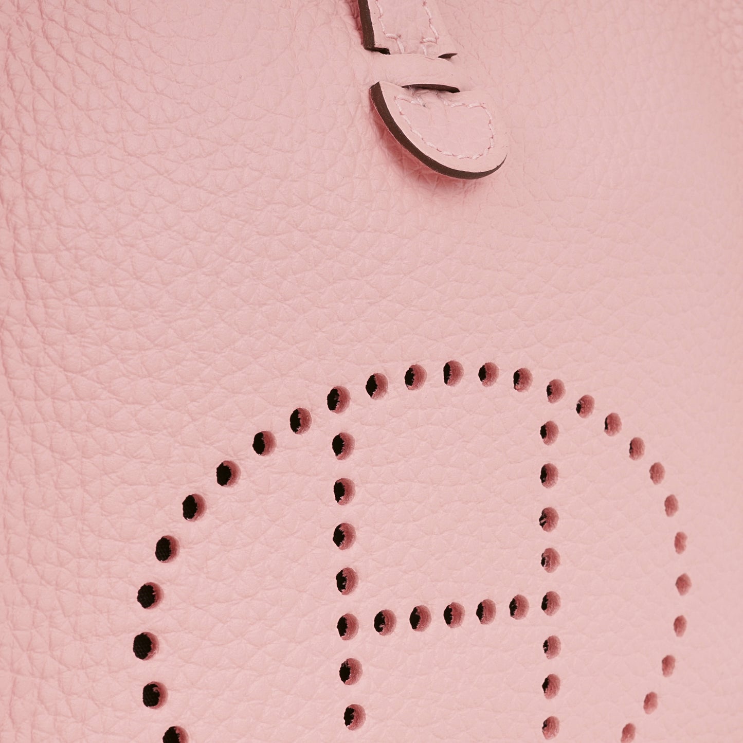 Hermès Mini Evelyne 16 - Rose Sakura Clemence | Palladium Hardware