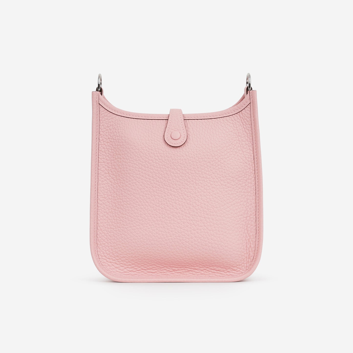 Hermès Mini Evelyne 16 - Rose Sakura Clemence | Palladium Hardware