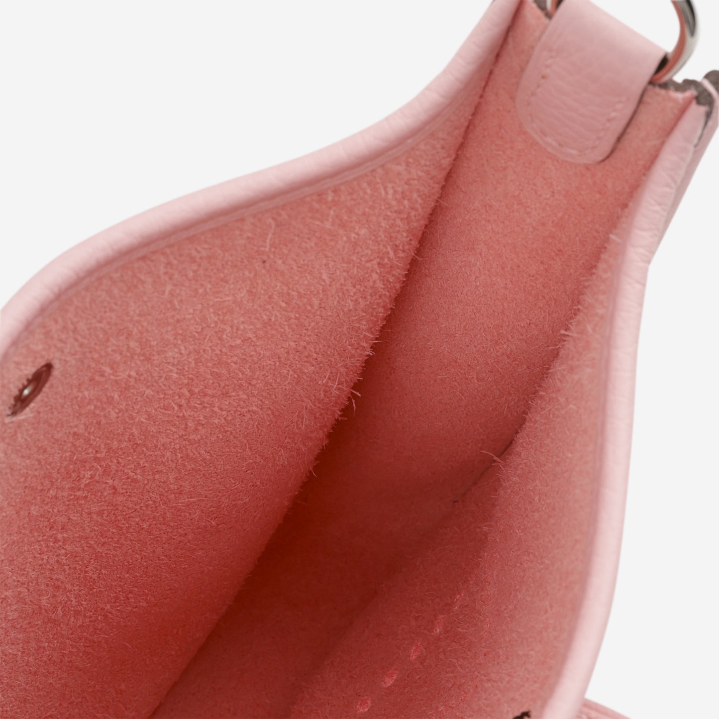 Hermès Mini Evelyne 16 - Rose Sakura Clemence | Palladium Hardware