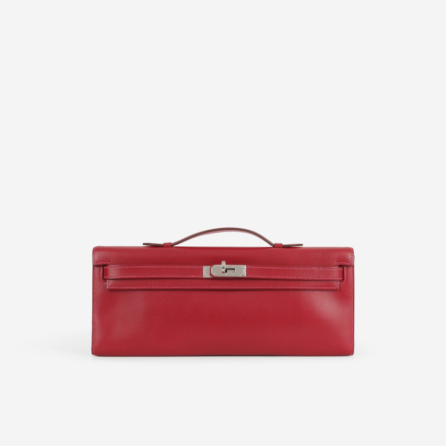 Hermès Verso Kelly Cut - Rubis Tadelakt / Rose Shocking Interior | Palladium Hardware